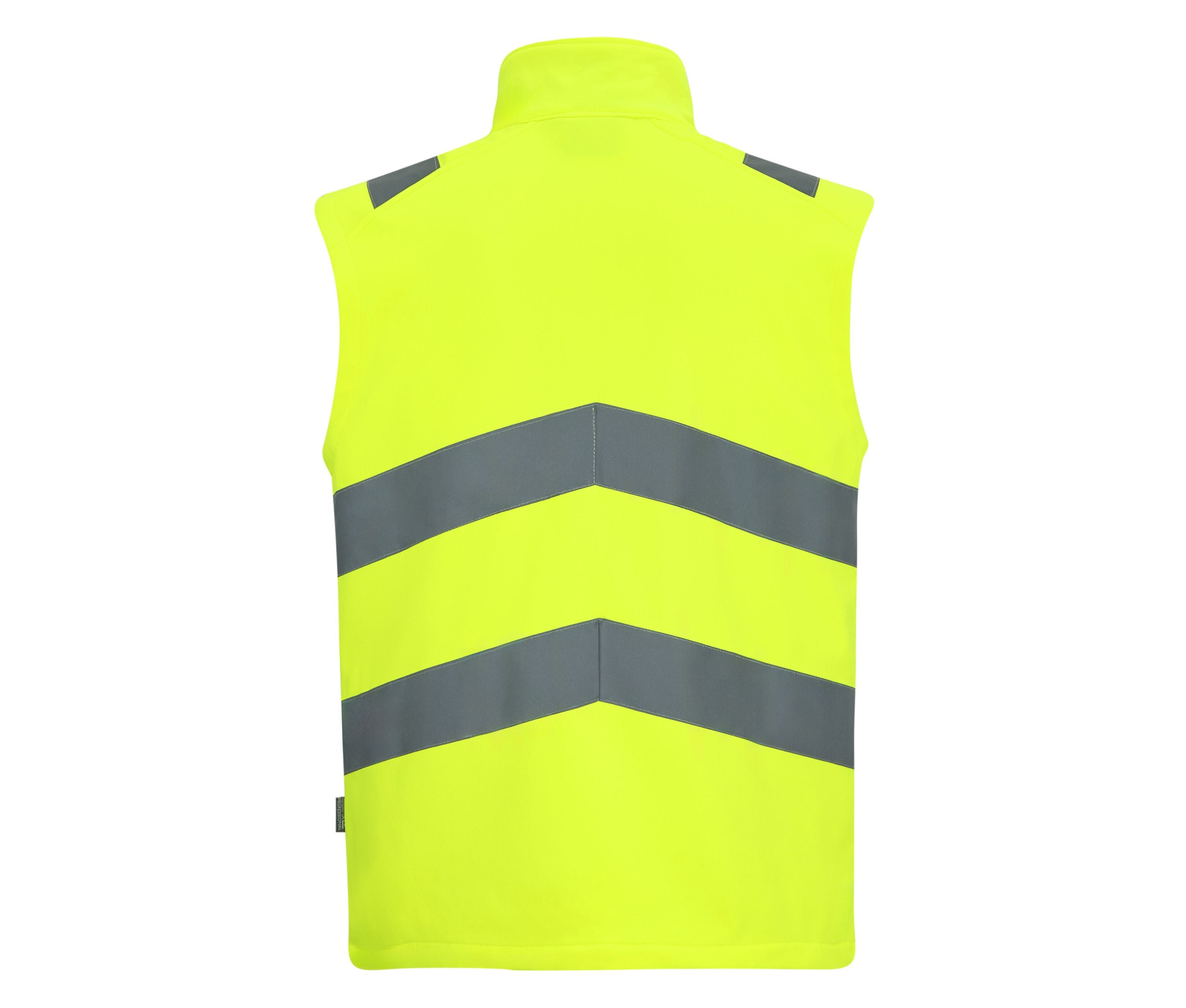 Bodywarmer en Softshell Visibilité Augmentée - Yellow