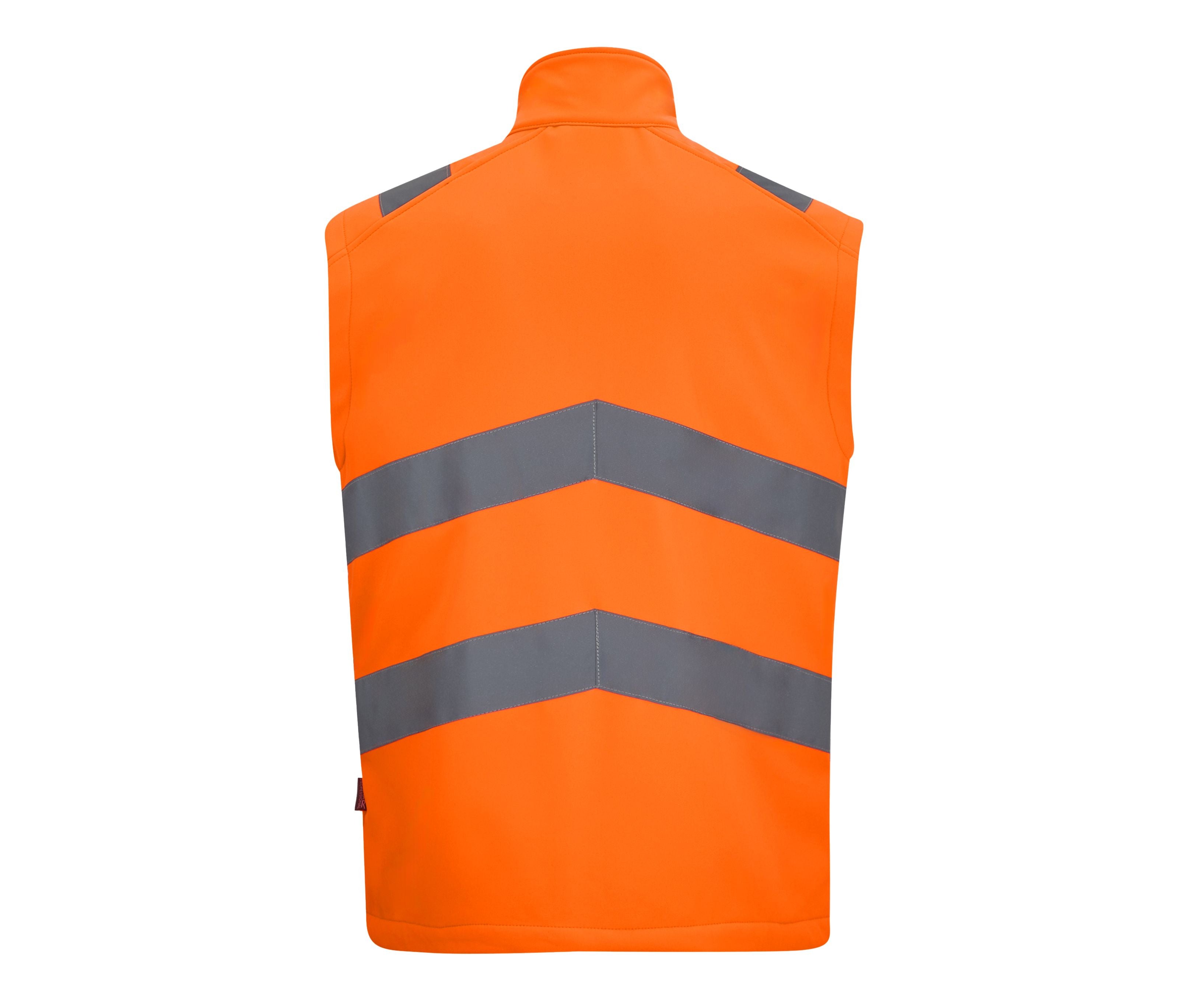 Bodywarmer en Softshell Visibilité Augmentée - Orange