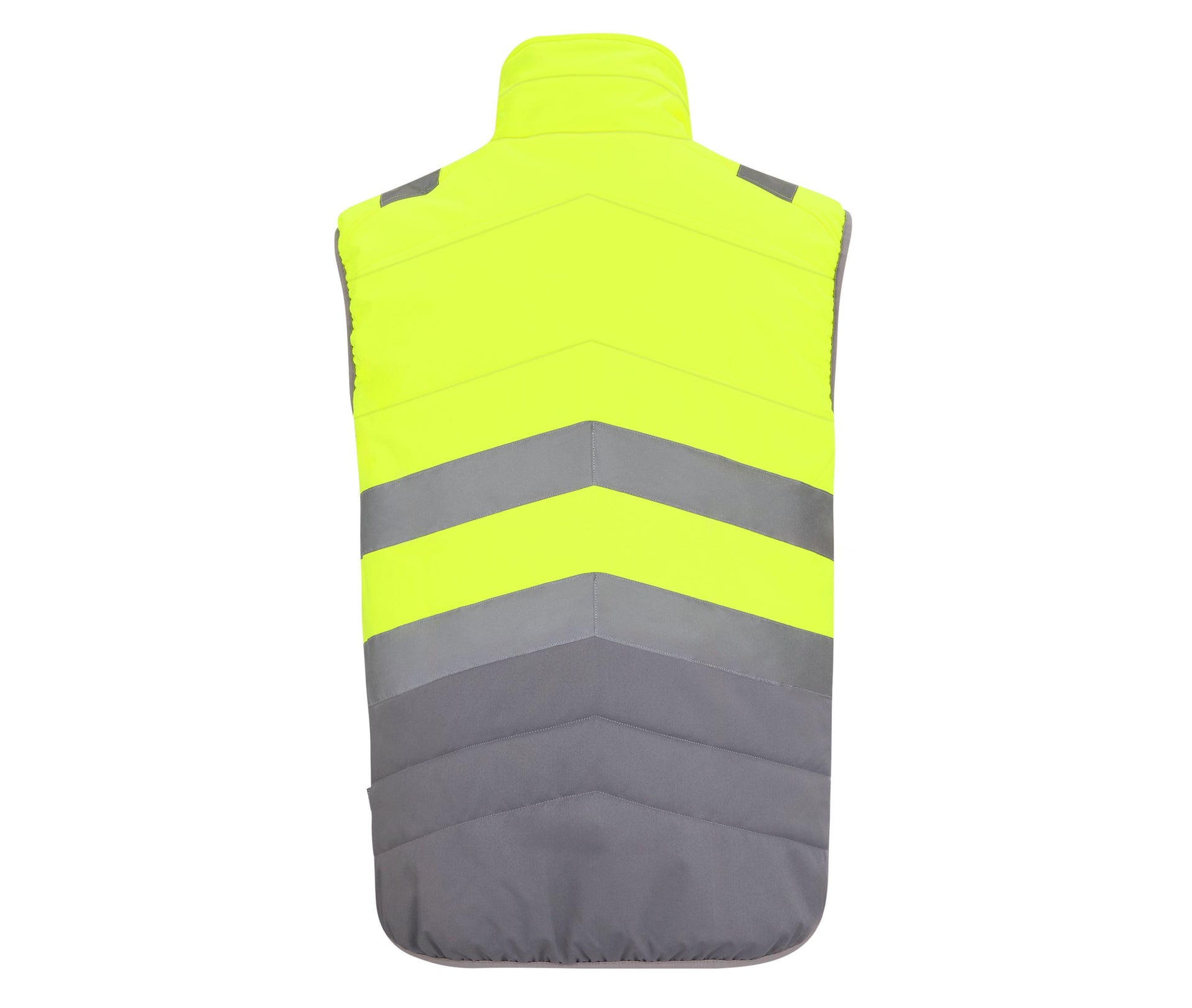Bodywarmer Matelassé Visibilité Augmentée - Yellow