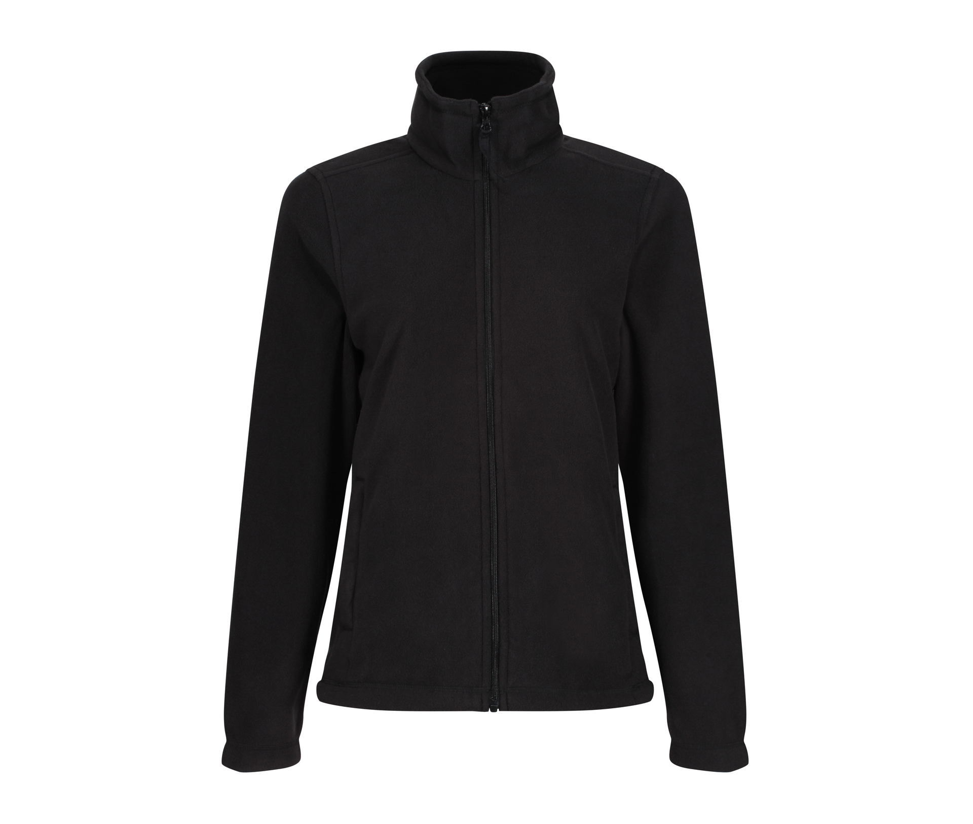 Veste Micropolaire Femme Zippée - Black
