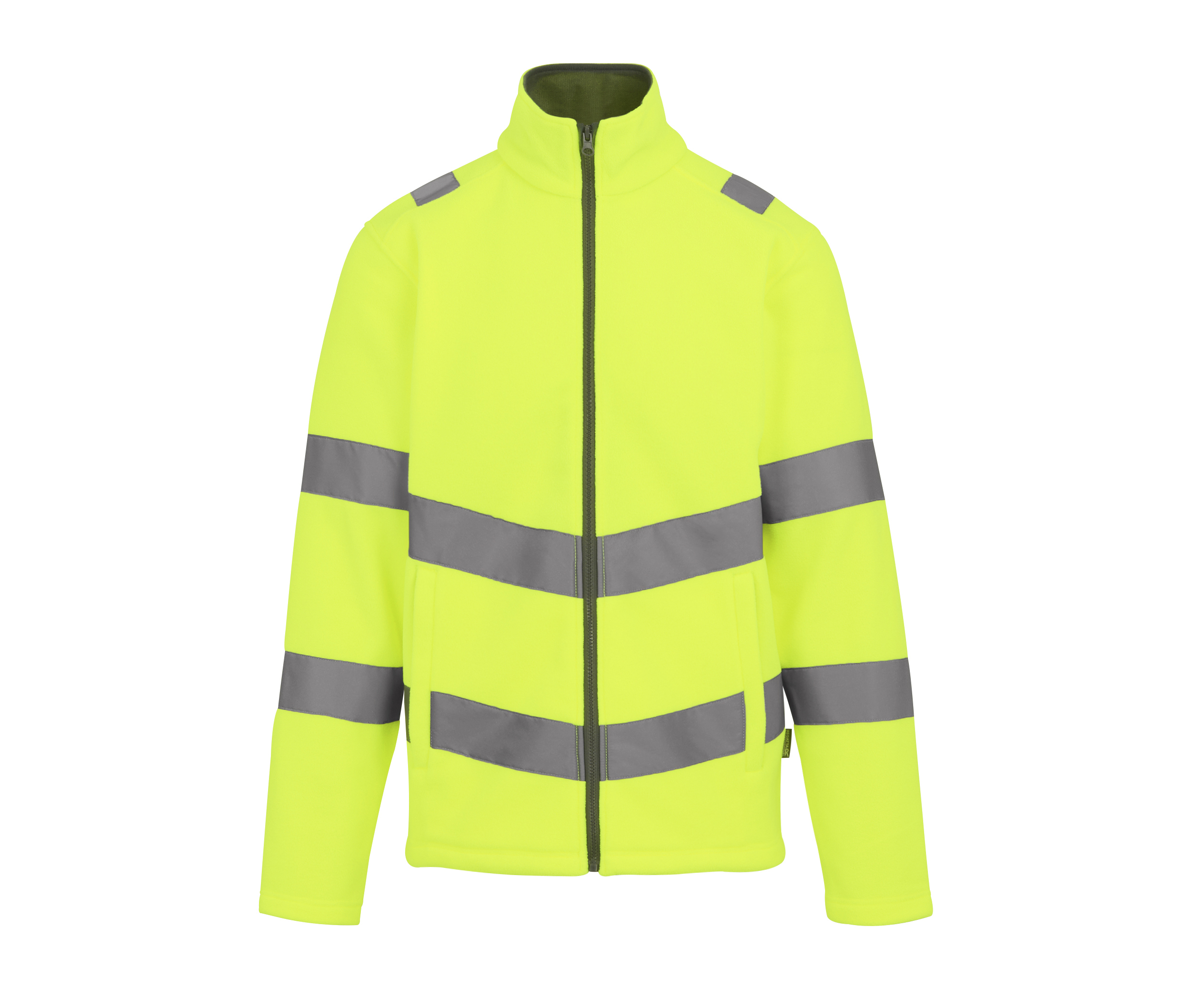 Veste Polaire Visibilité Augmentée - Yellow