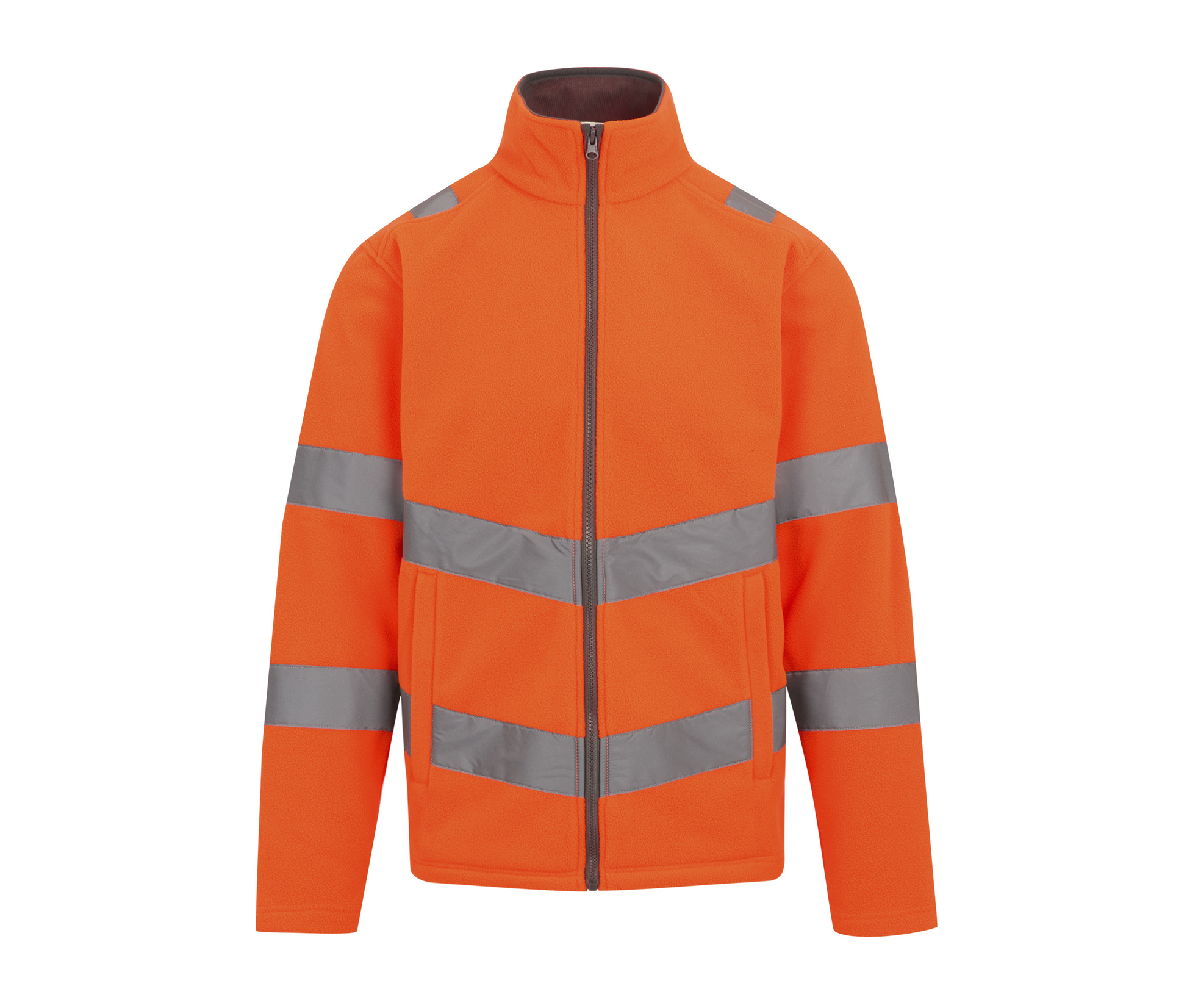 Veste Polaire Visibilité Augmentée - Orange