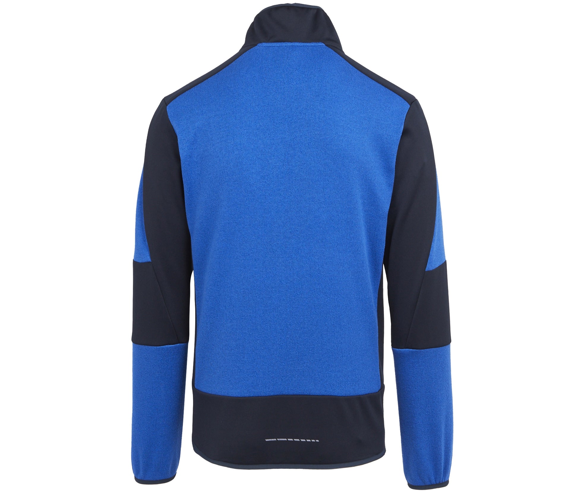 Polaire Chinée Effet Tricot - Strong Blue / Navy