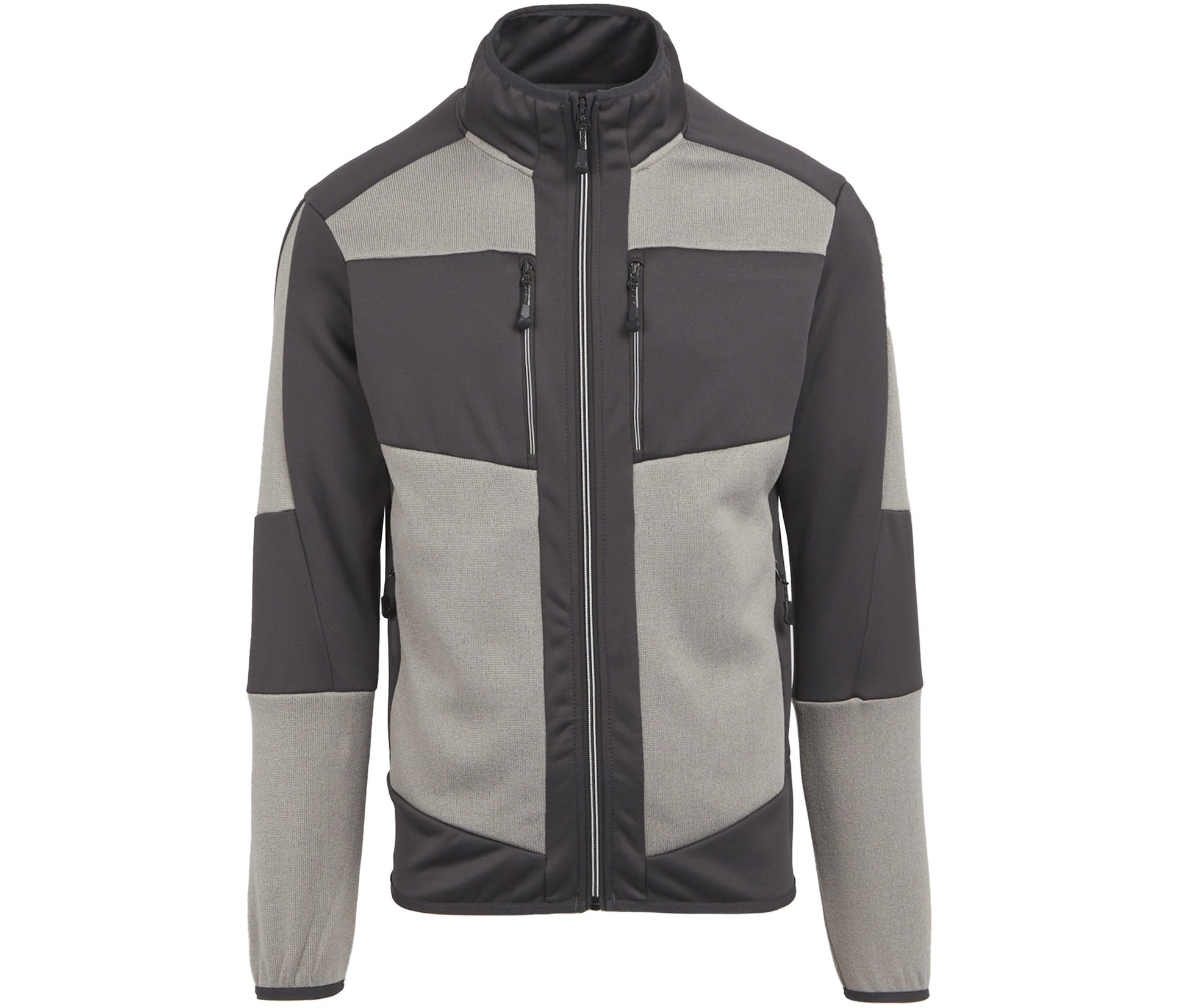 Polaire Chinée Effet Tricot - Mineral Grey / Ash