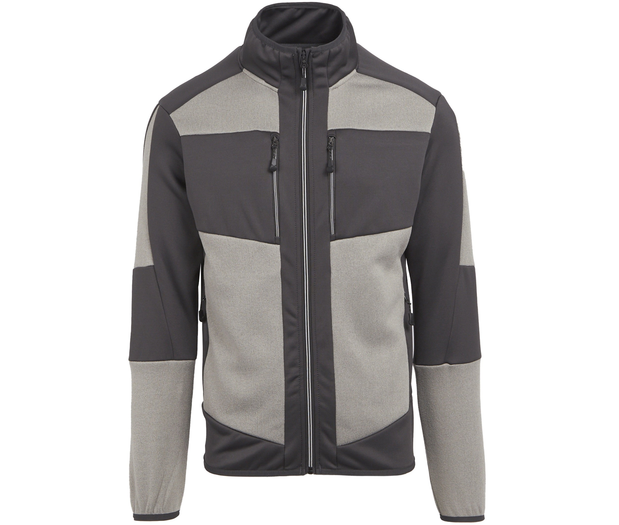 Polaire Chinée Effet Tricot - Mineral Grey / Ash