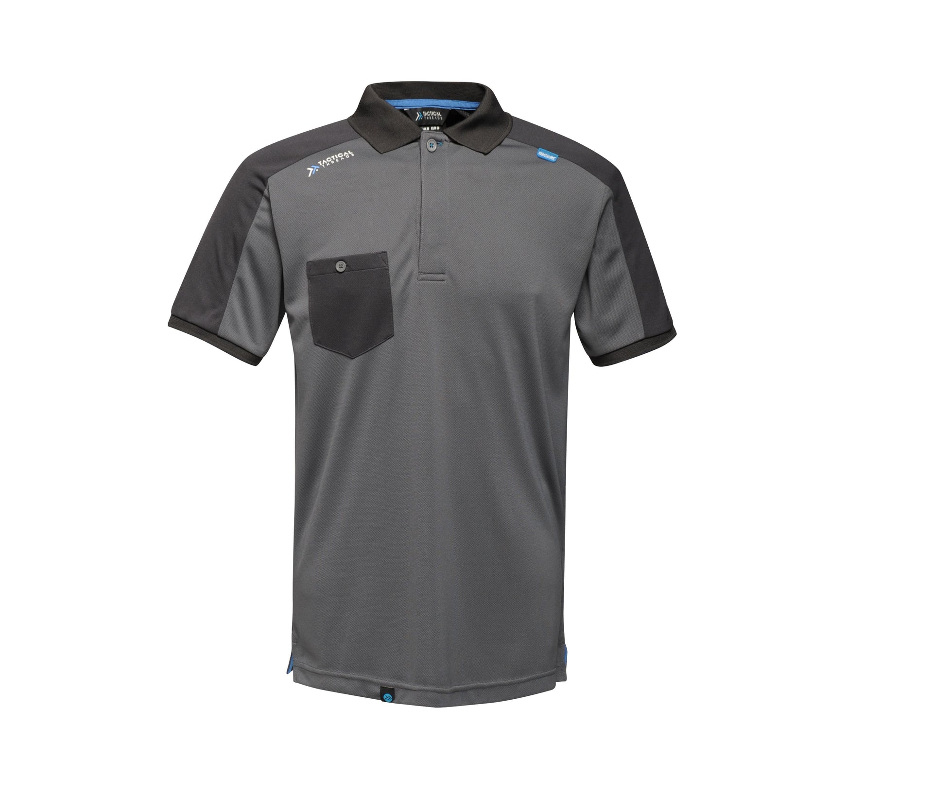 Polo Respirant Offensive - Seal Grey