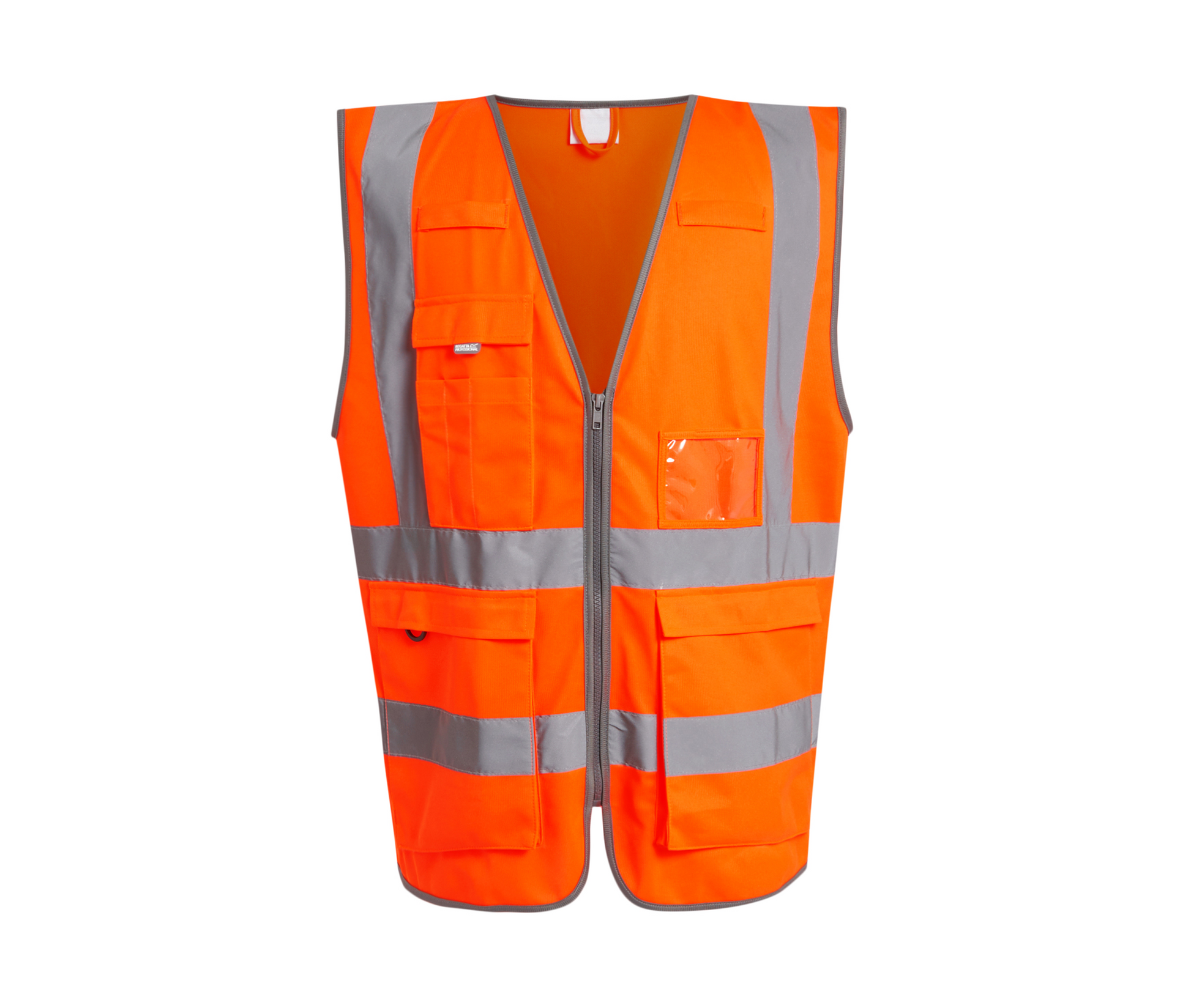 Gilet de Sécurité Multipoches - Orange