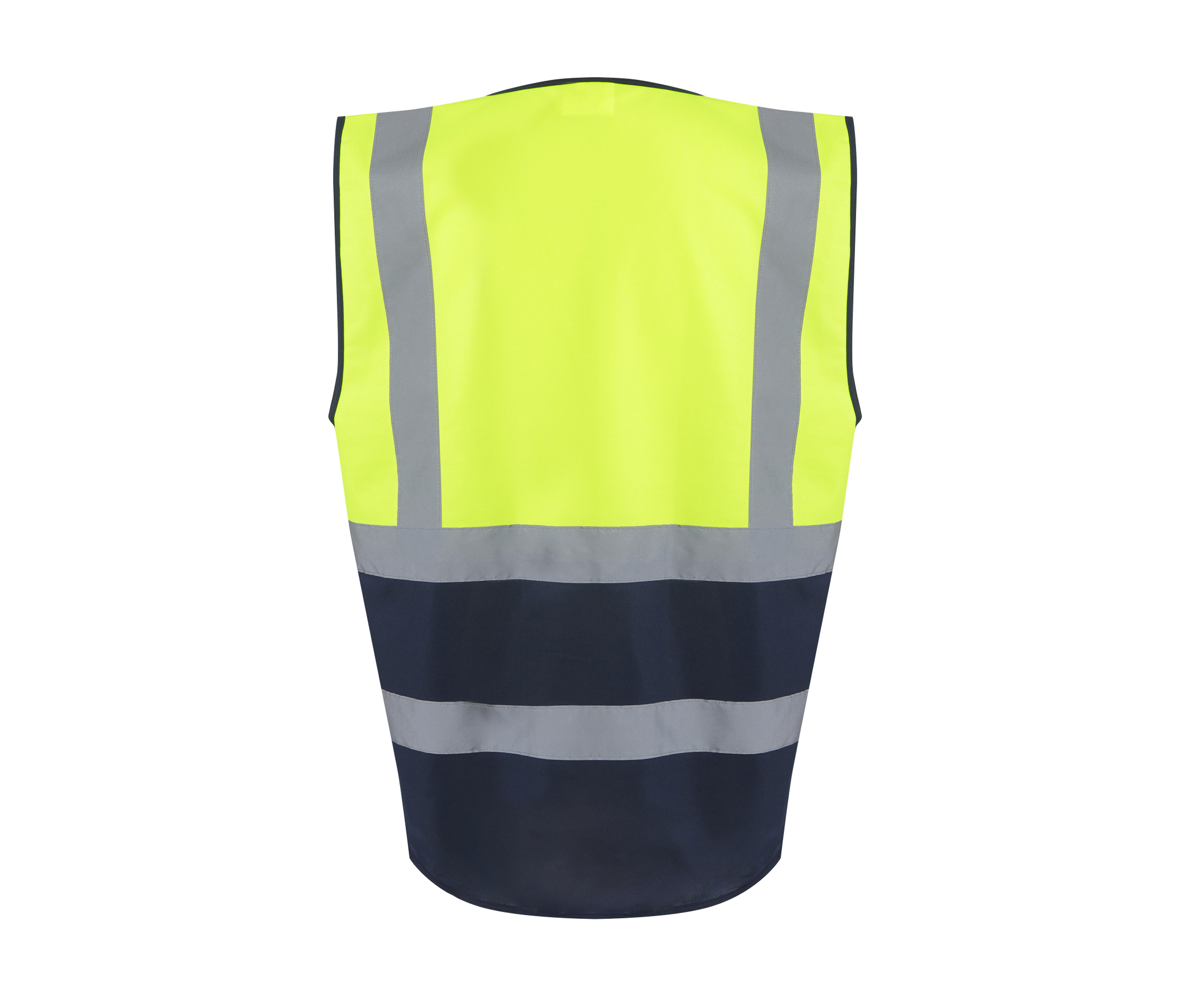 Gilet de Sécurité Multipoches - Yellow / Navy