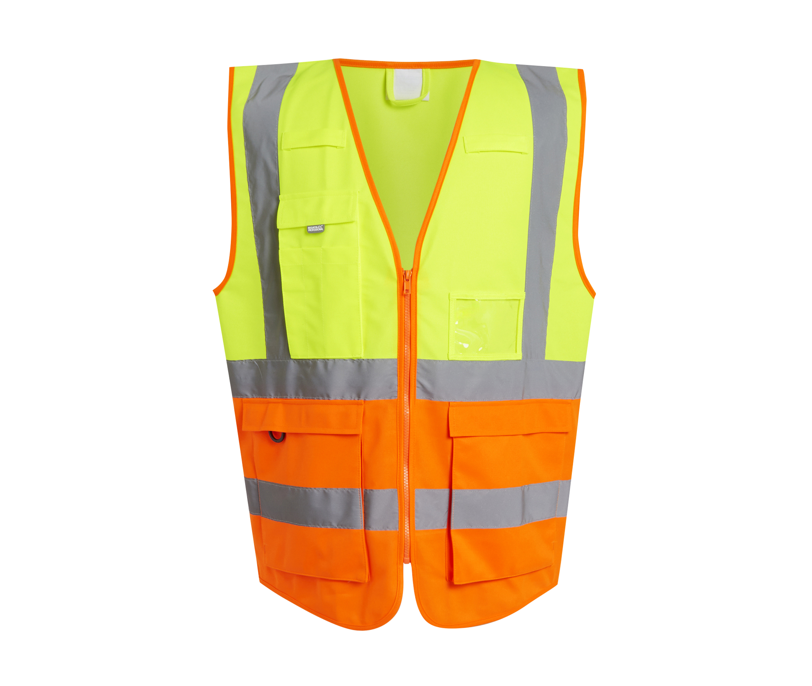 Gilet de Sécurité Multipoches - Yellow / Orange