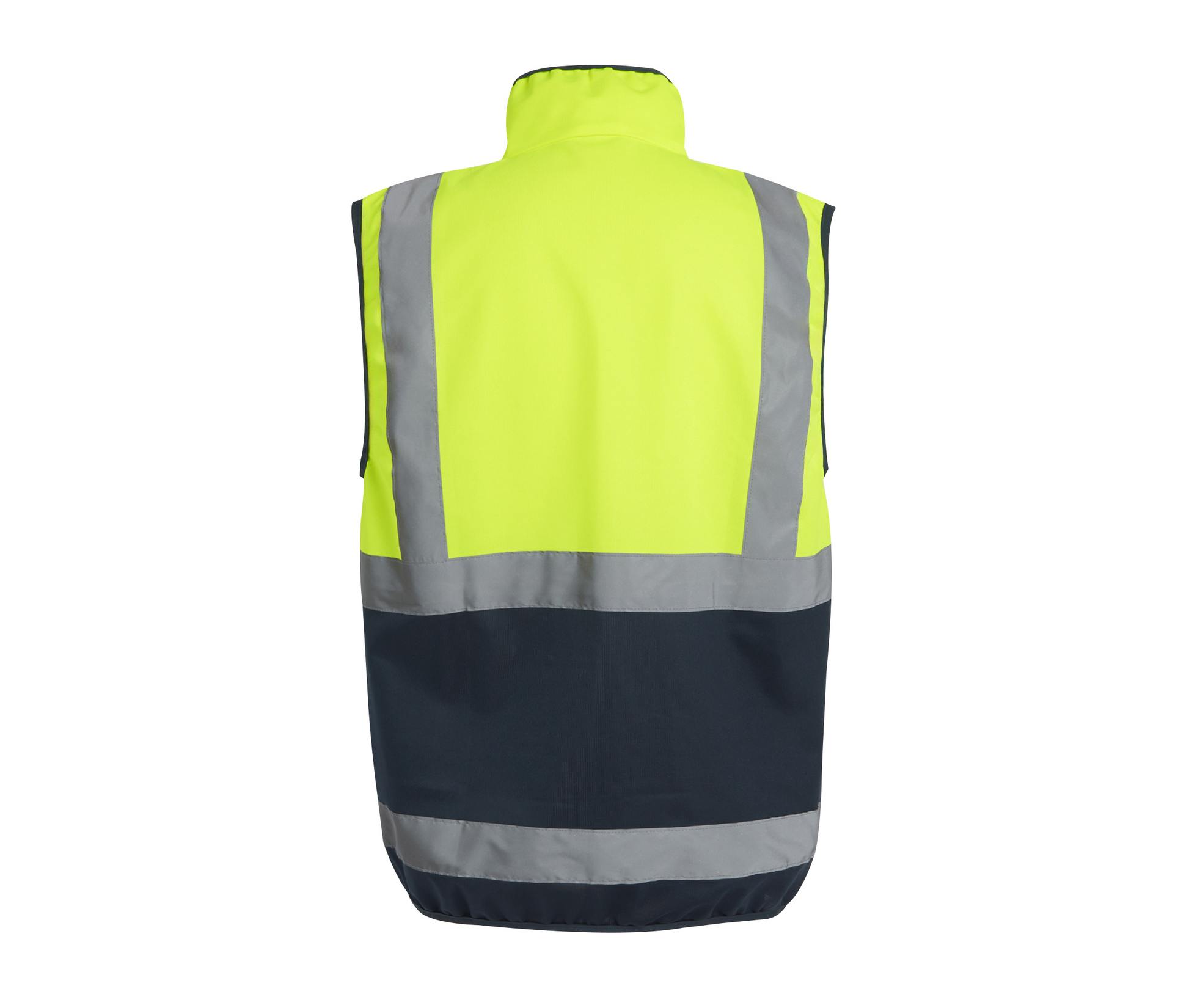 Bodywarmer Haute Visibilité Léger - Yellow / Navy