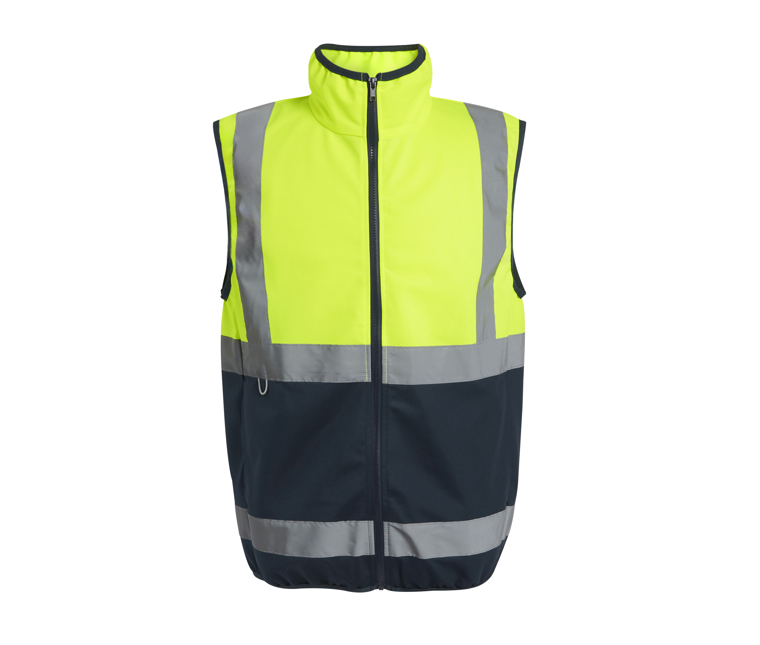 Bodywarmer Haute Visibilité Léger - Yellow / Navy