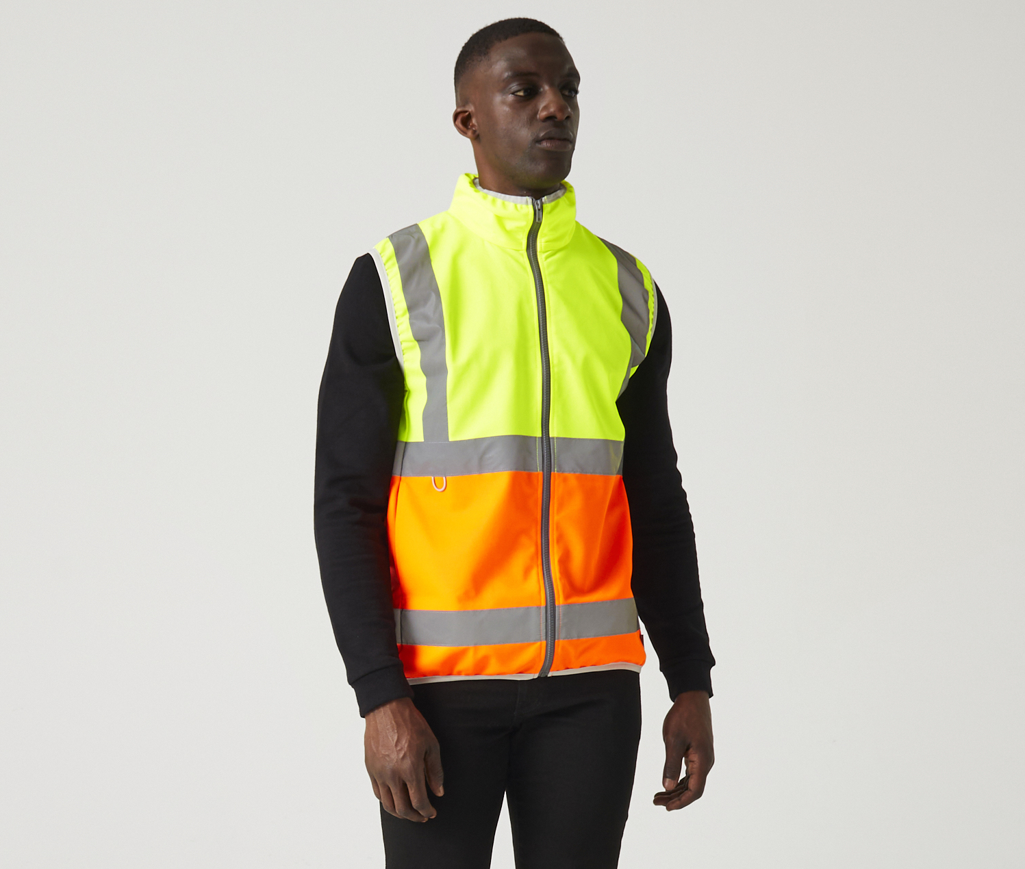 Bodywarmer haute visibilité léger