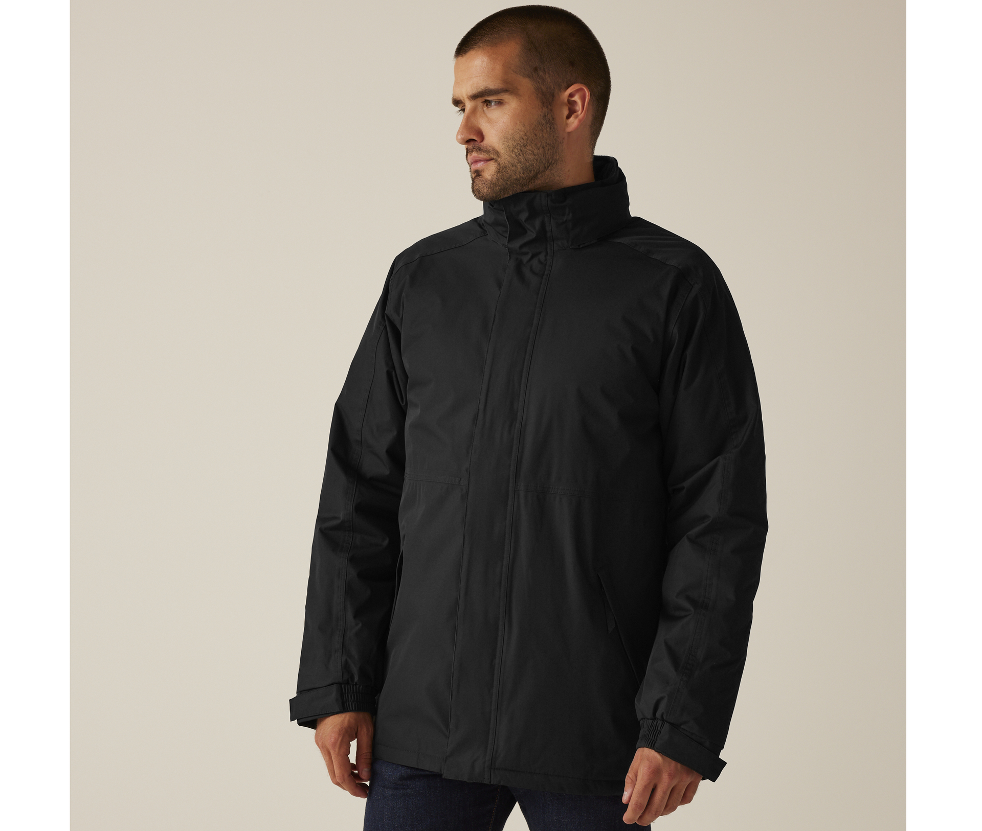 Parka longue matelassée