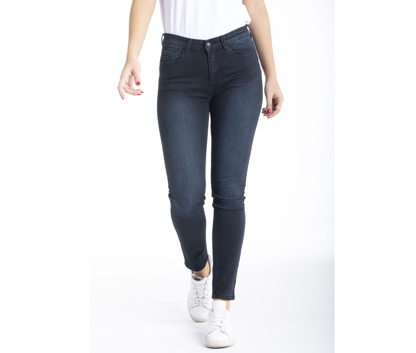 Jean Femme Slim - Blue / Black