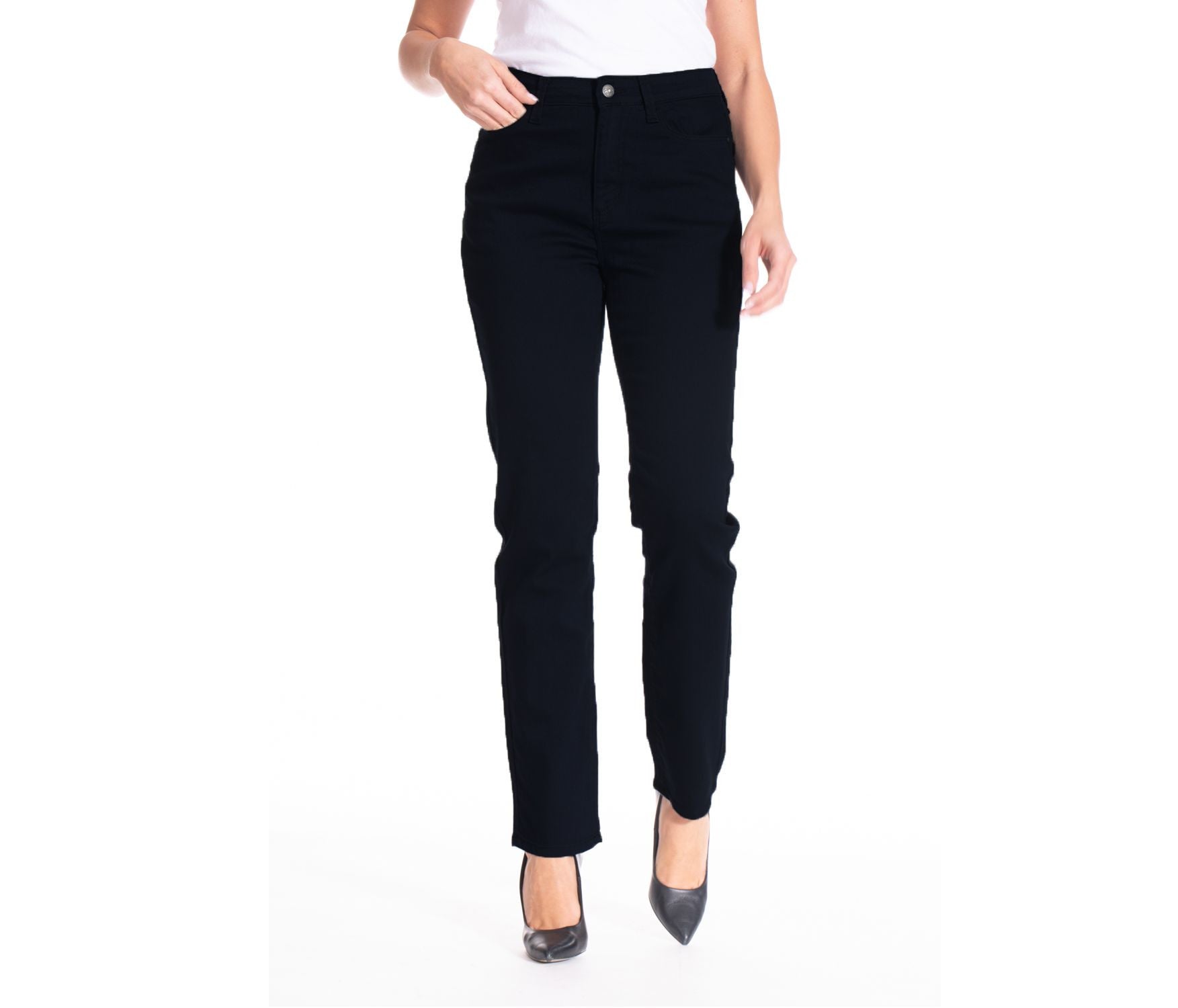 Jean Coupe Droite - Black