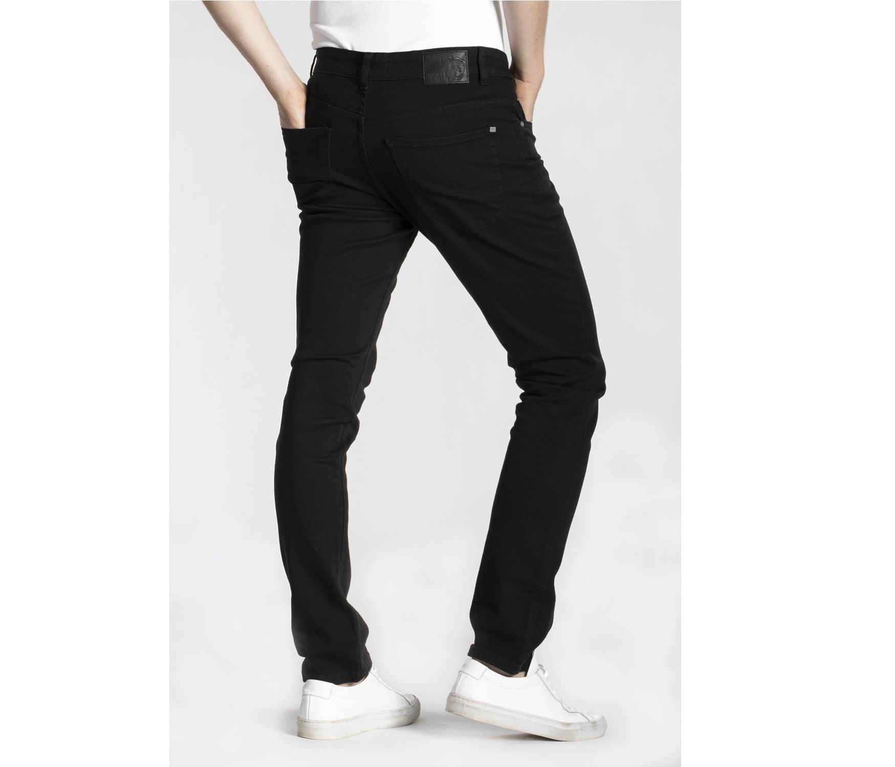Jean Homme Ajusté Stretch - Black