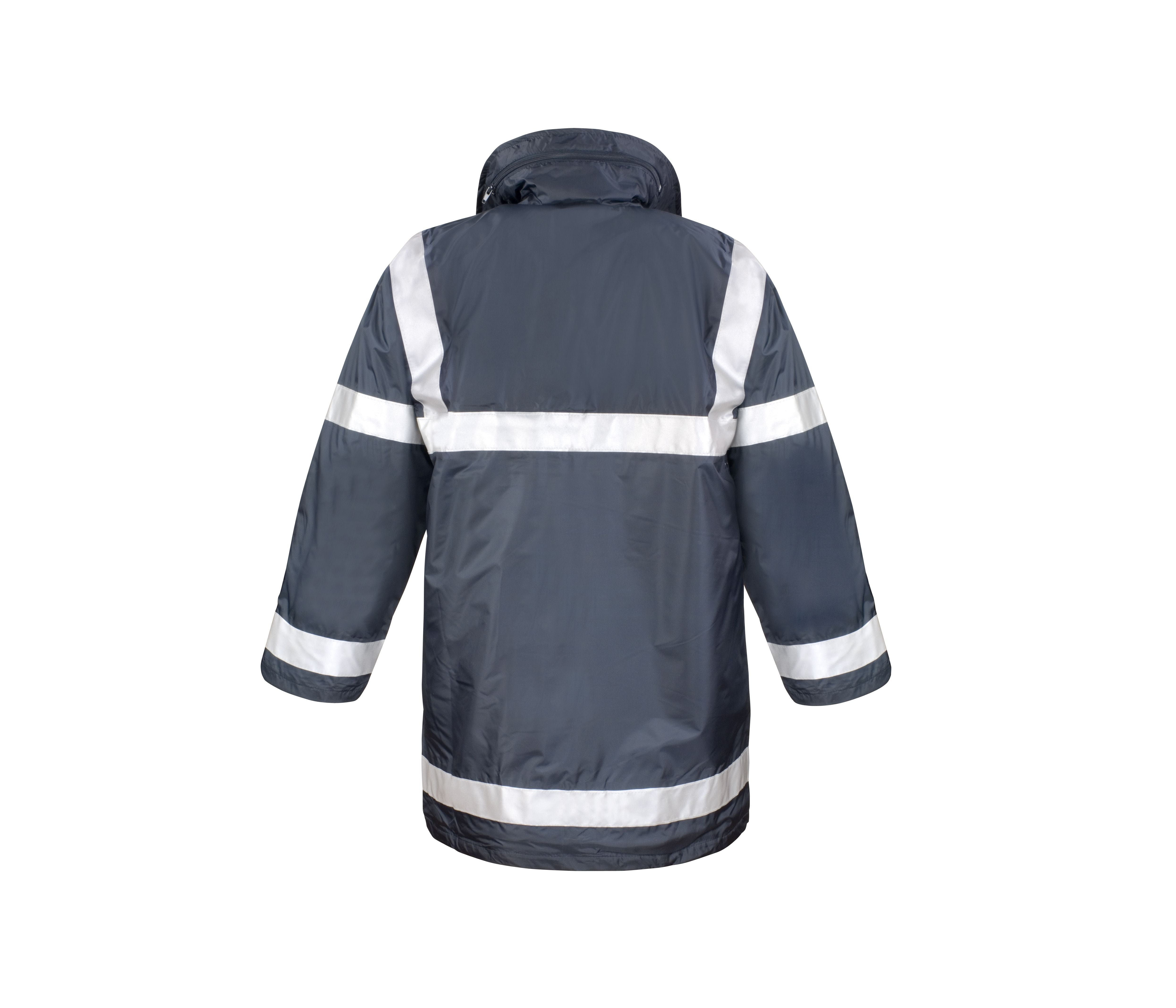 Parka Bandes Rétro Réfléchissantes - Navy