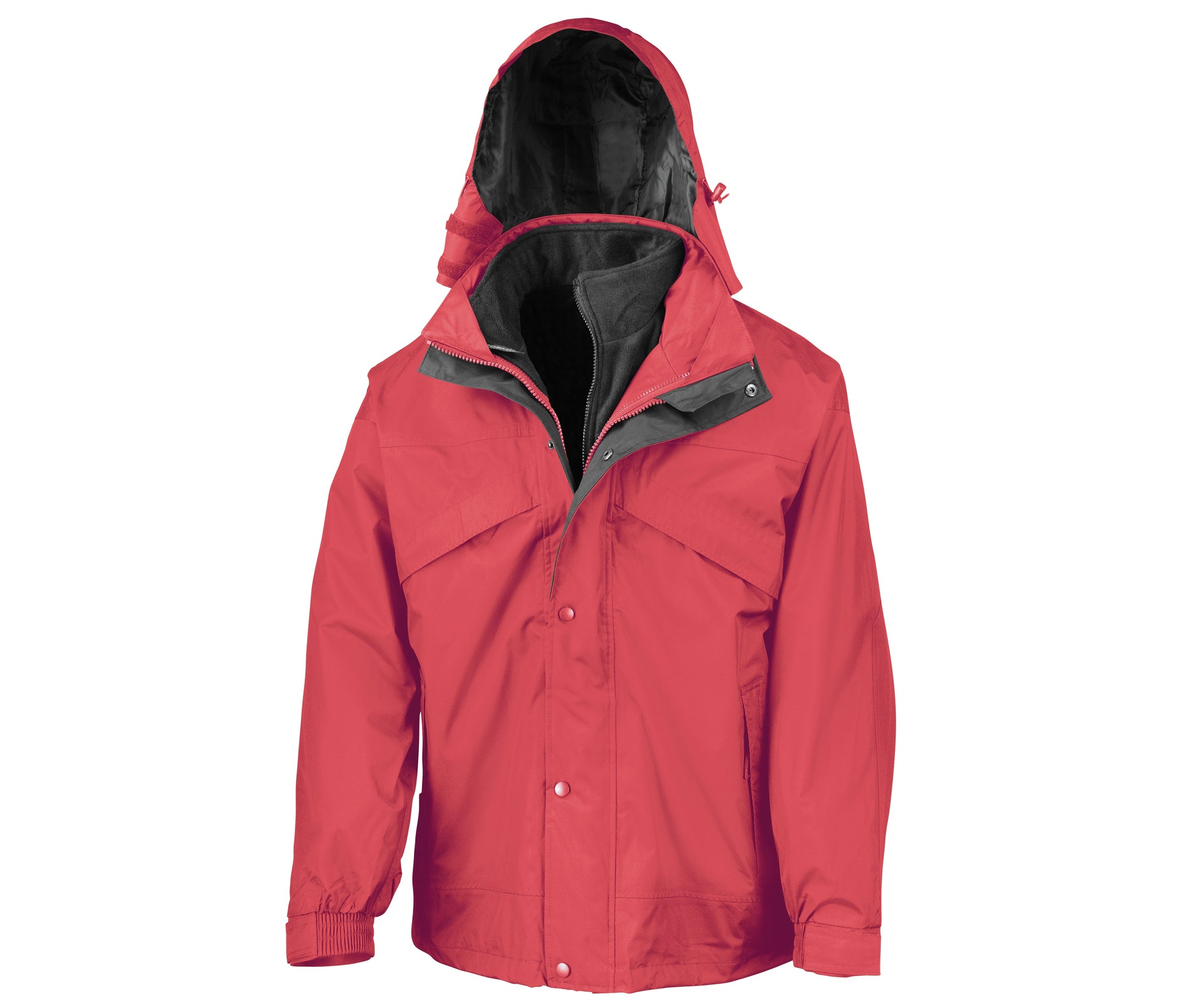 Veste 3 en 1 Avec Blouson Polaire - Red