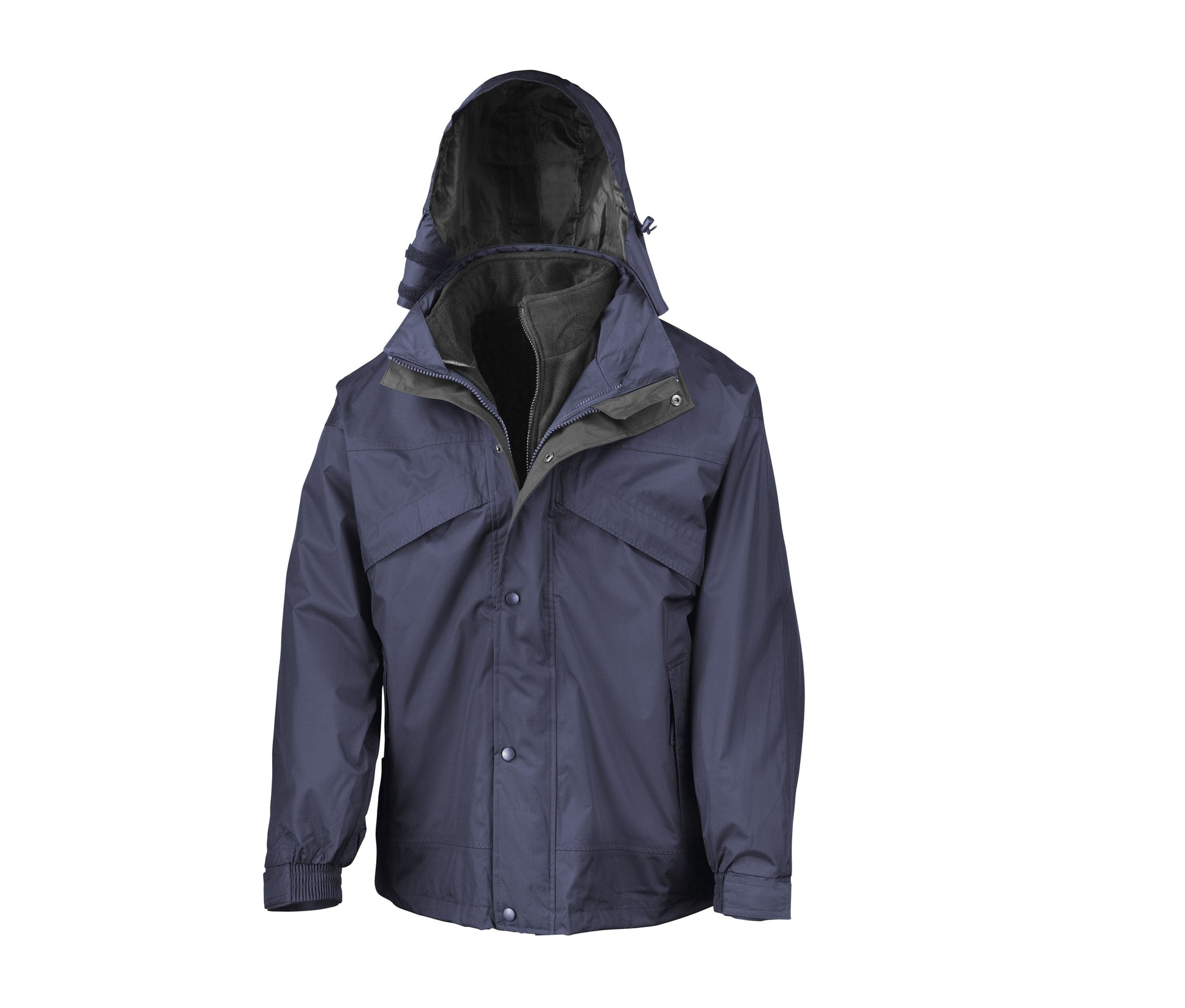 Veste 3 en 1 Avec Blouson Polaire - Navy