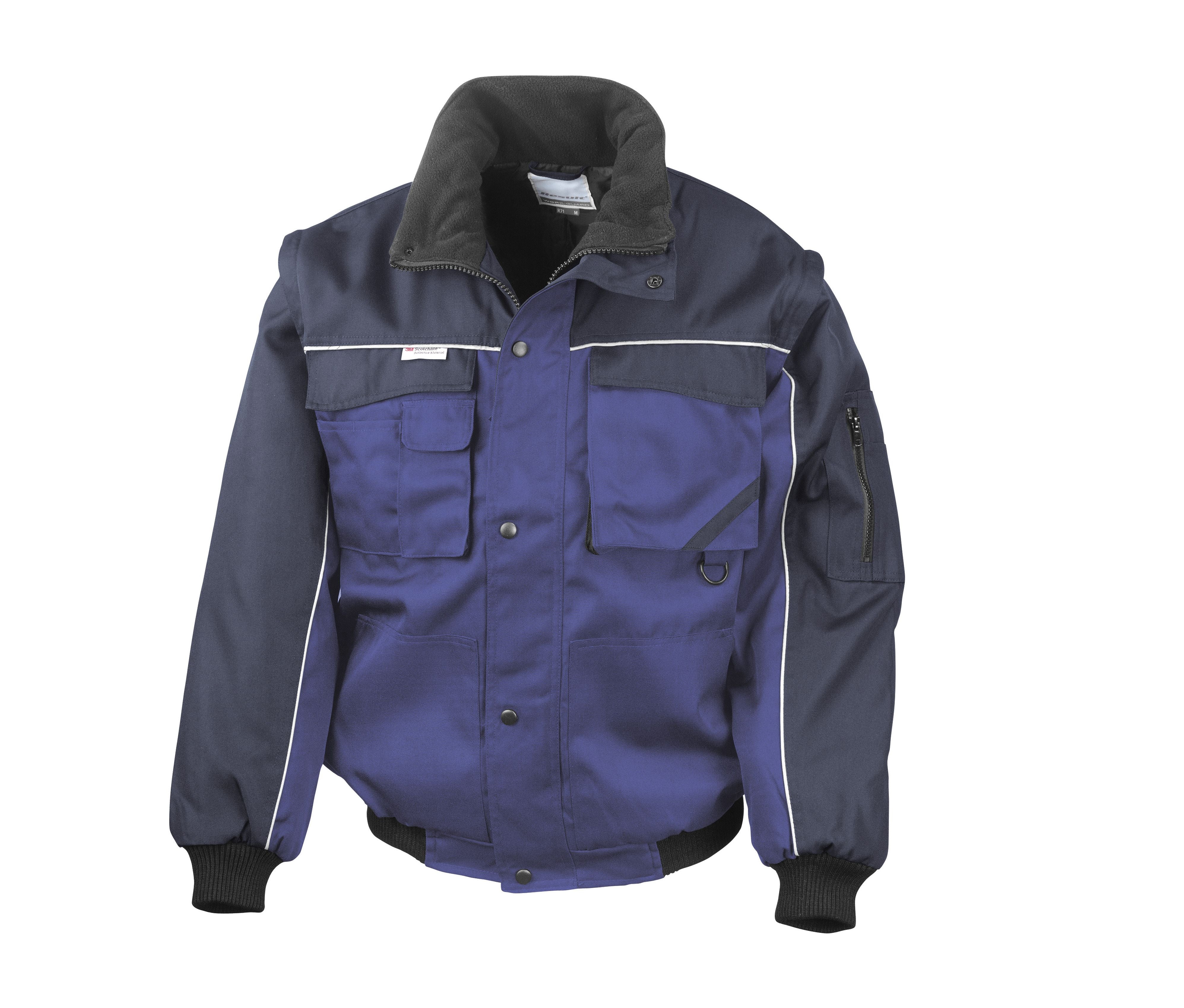 Blouson Manches Amovibles - Royal / Navy