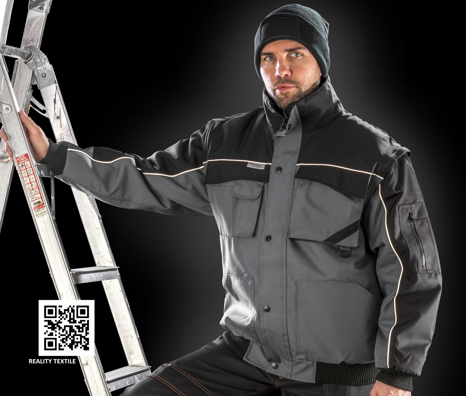 Blouson manches amovibles