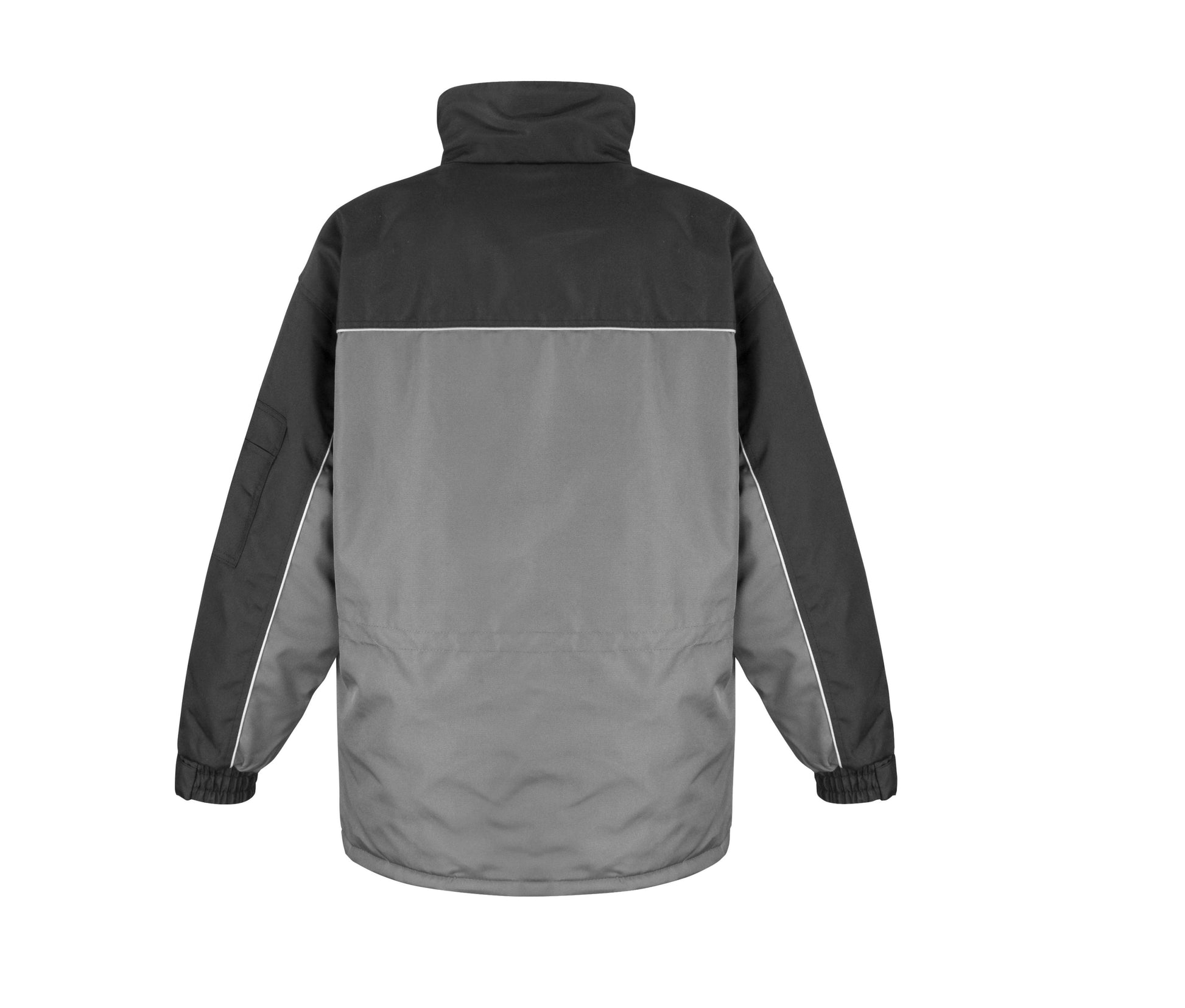 Parka Doublée Polaire - Grey/black