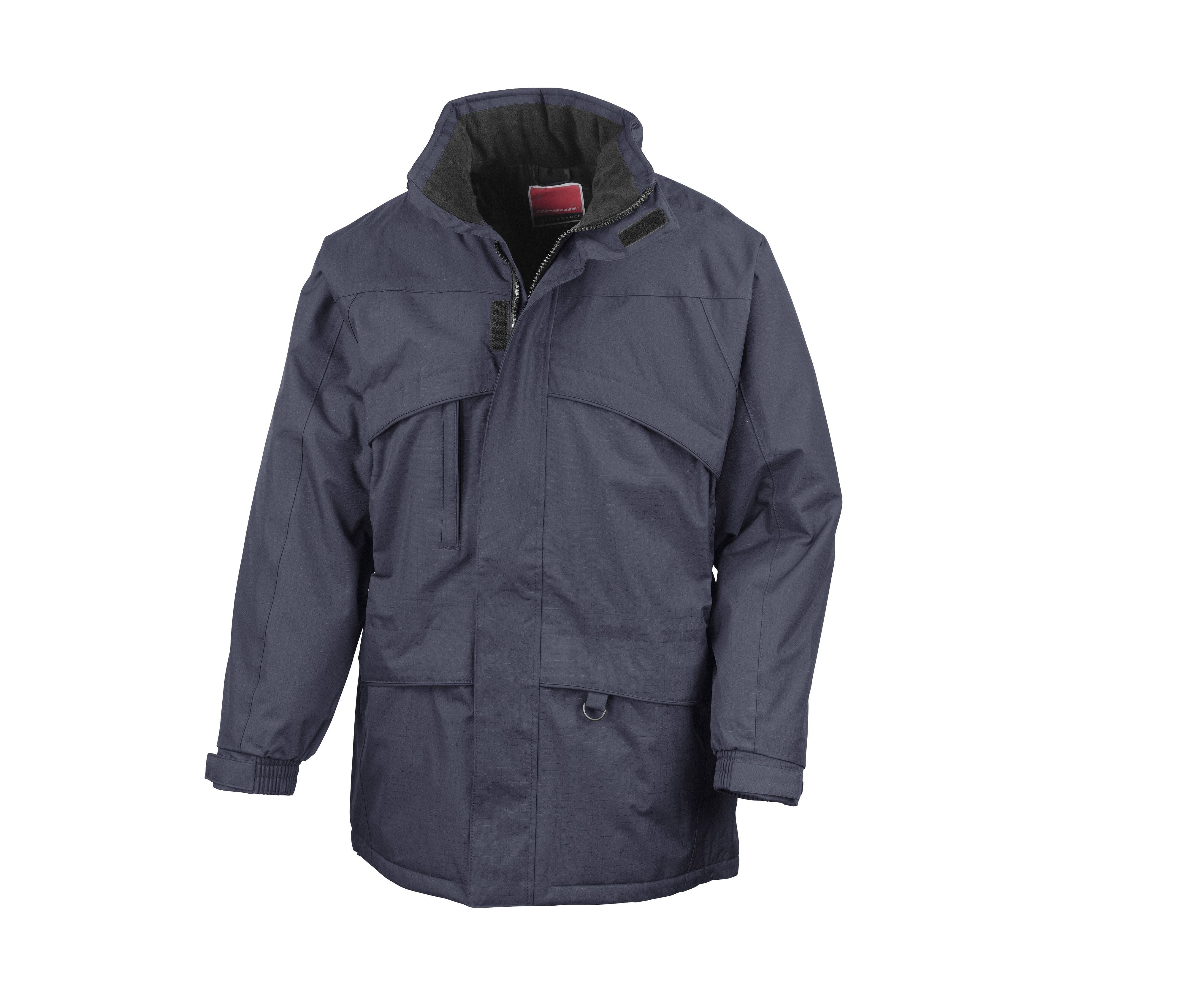 Parka Doublée Polaire - Navy
