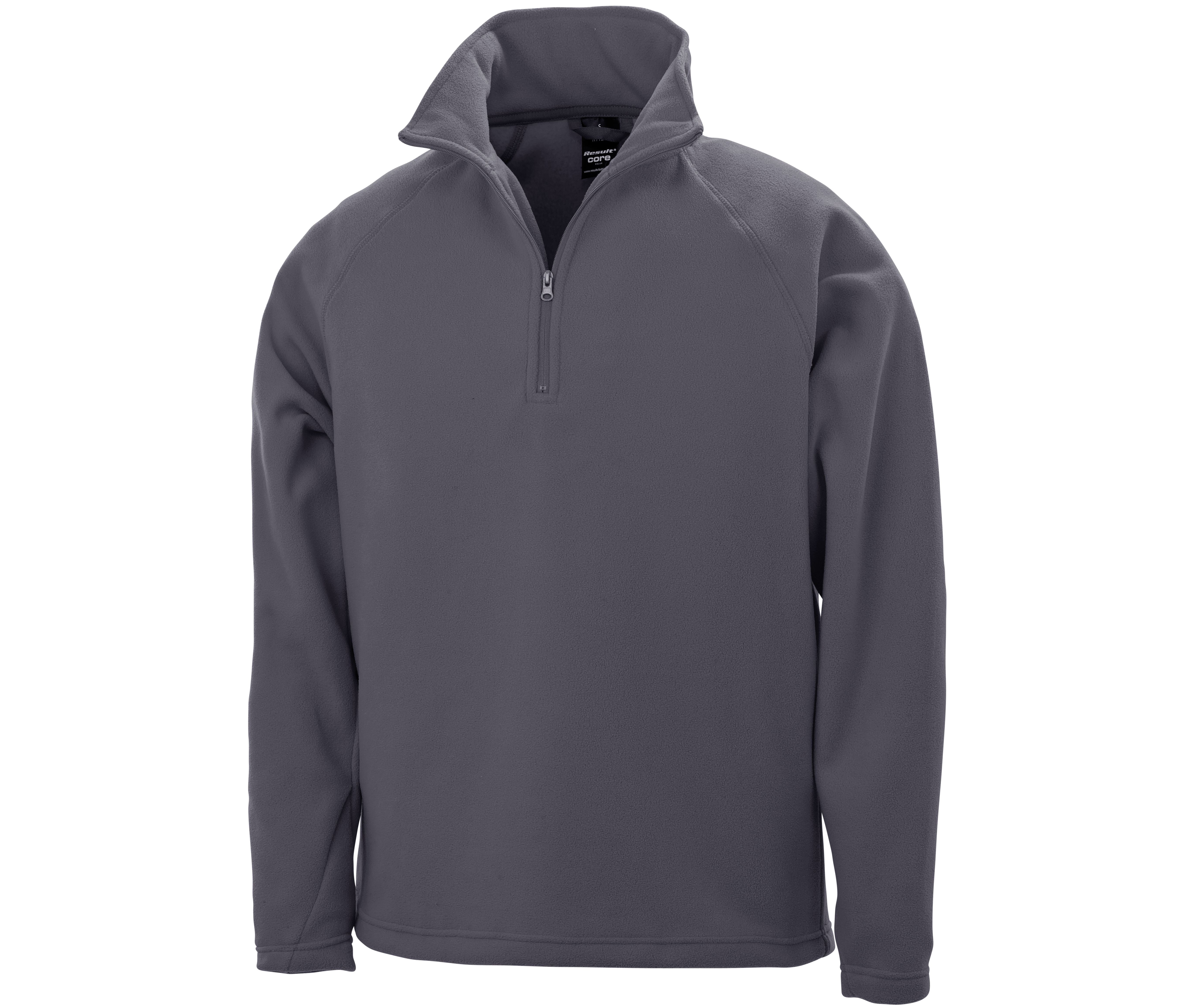 Micropolaire Légère Col Zippé - Charcoal
