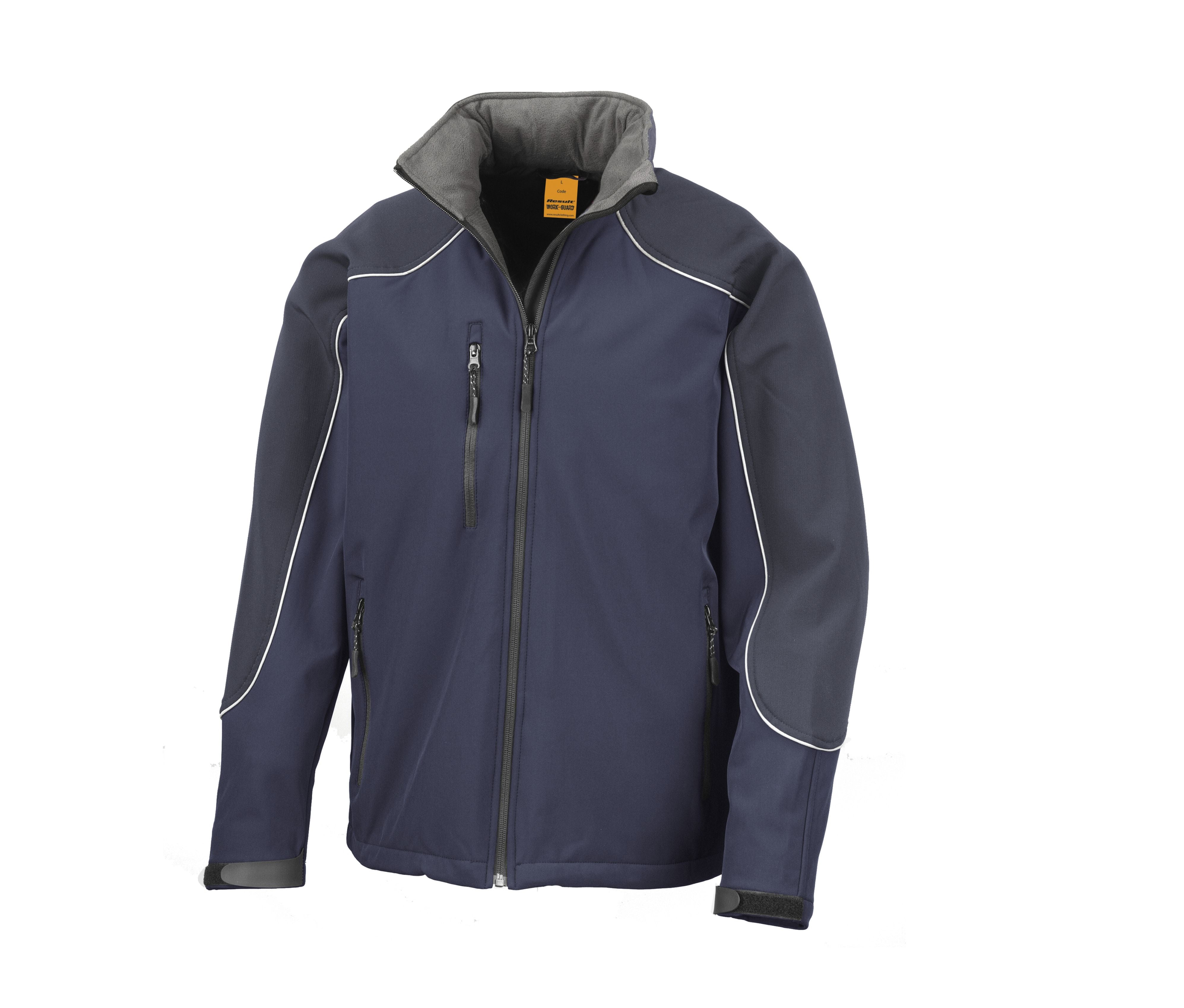 Veste Softshell à Capuche 3 Couches - Navy/navy