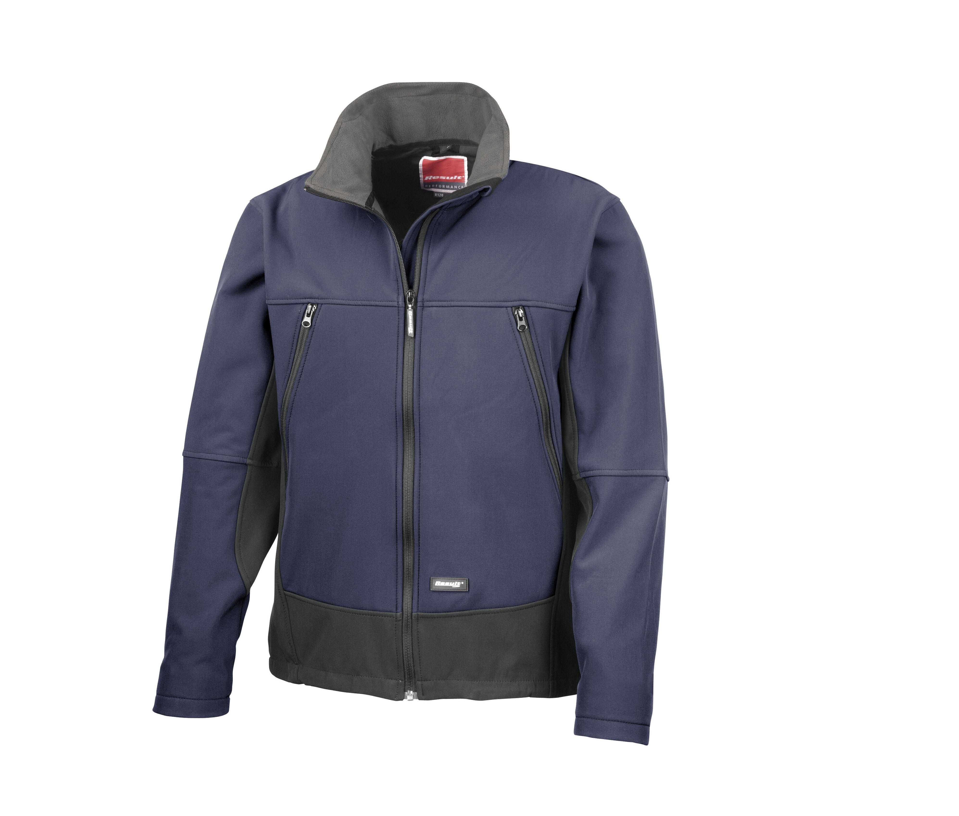 Veste de Sport Softshell 3 Couches - Navy/black