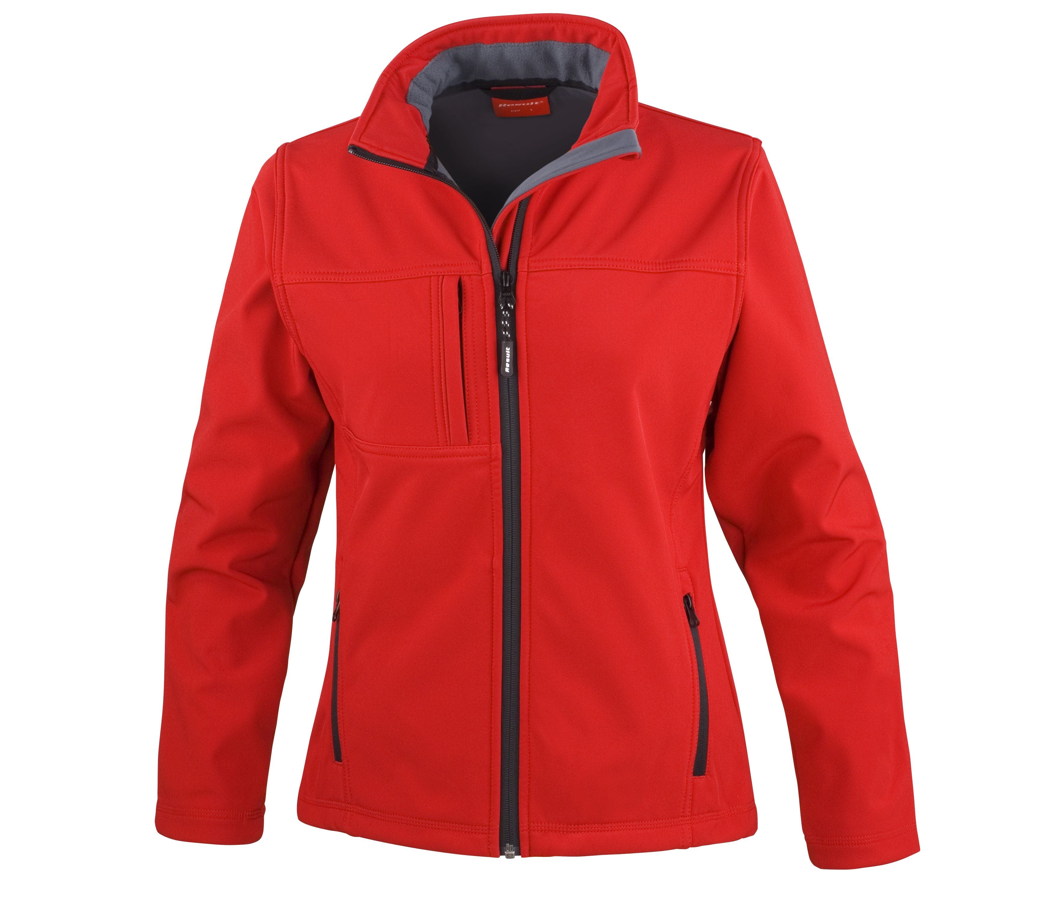 Veste Classique Softshell 3 Couches - Red