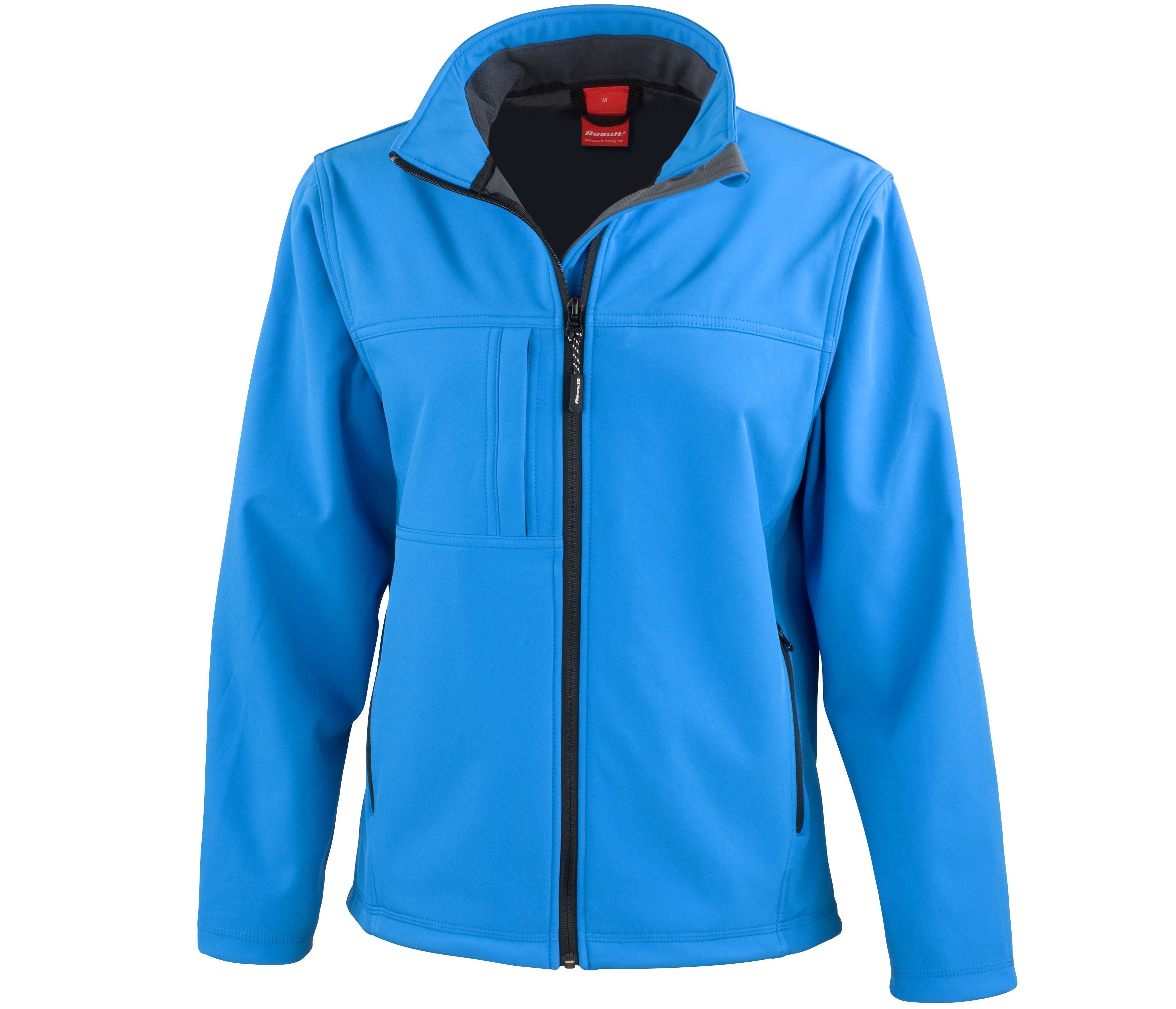 Veste Classique Softshell 3 Couches - Azure