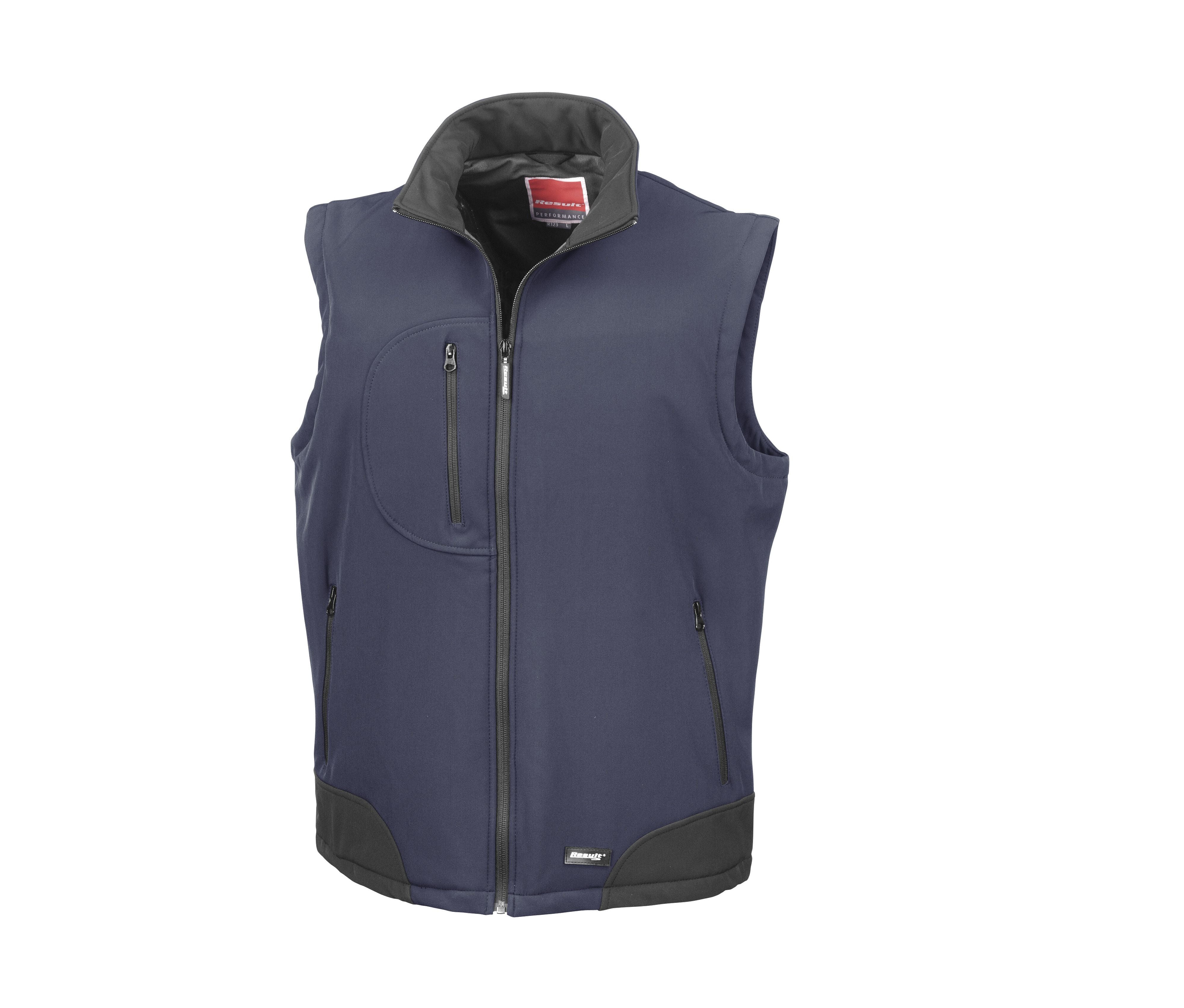 Bodywarmer Softshell - Navy/black