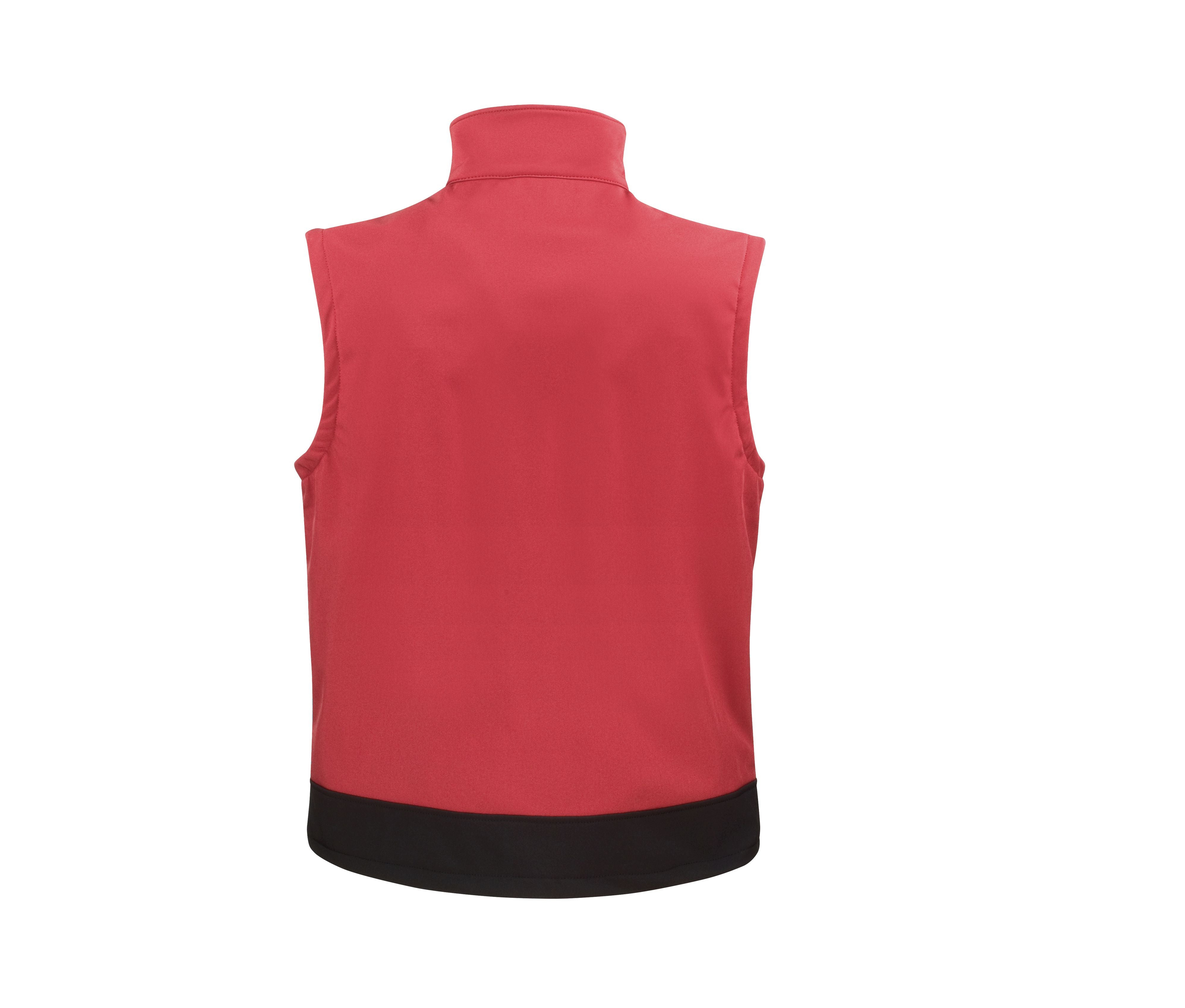 Bodywarmer Softshell - Red/black
