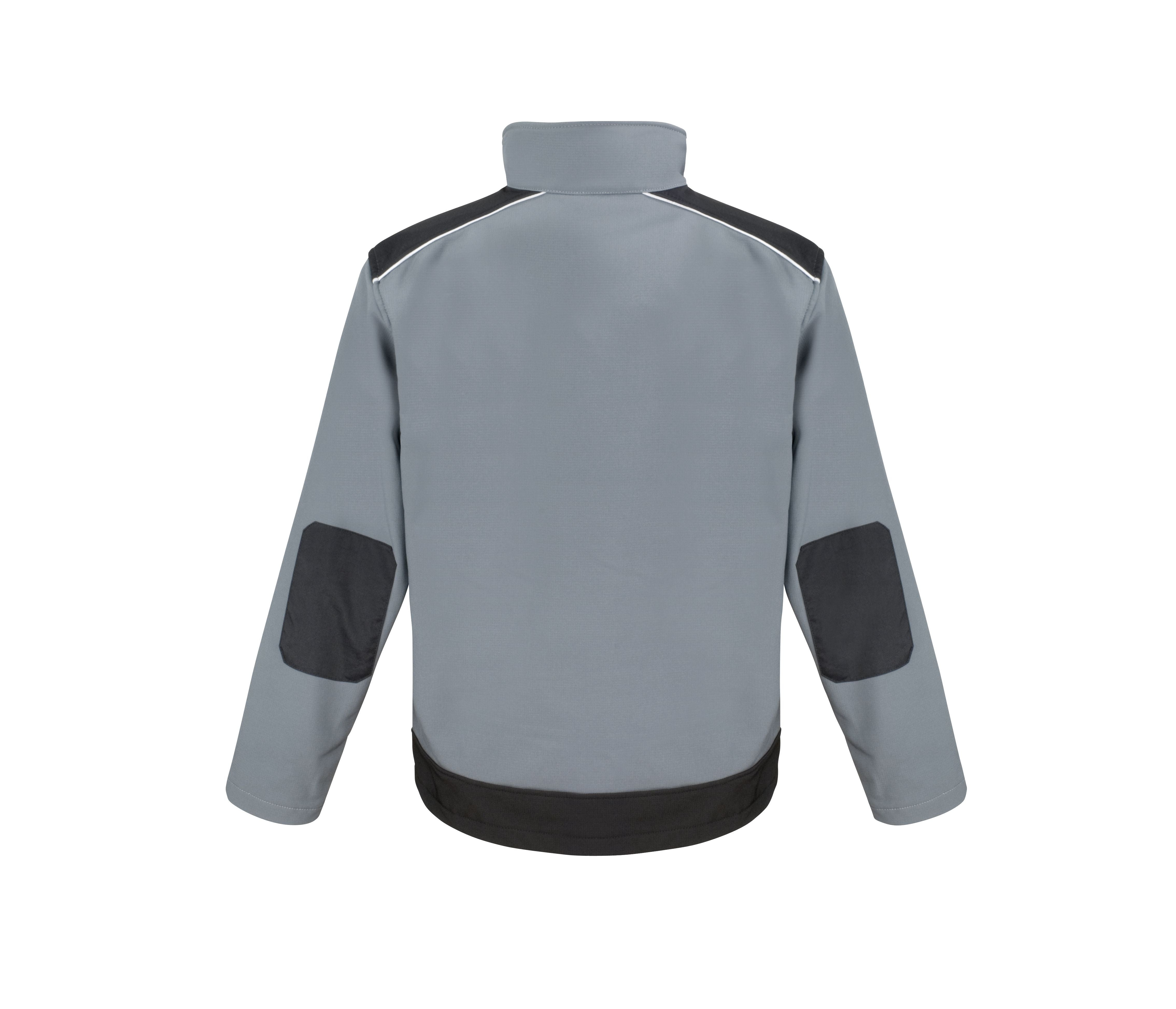 Veste de Travail Softshell 3 Couches - Grey / Black
