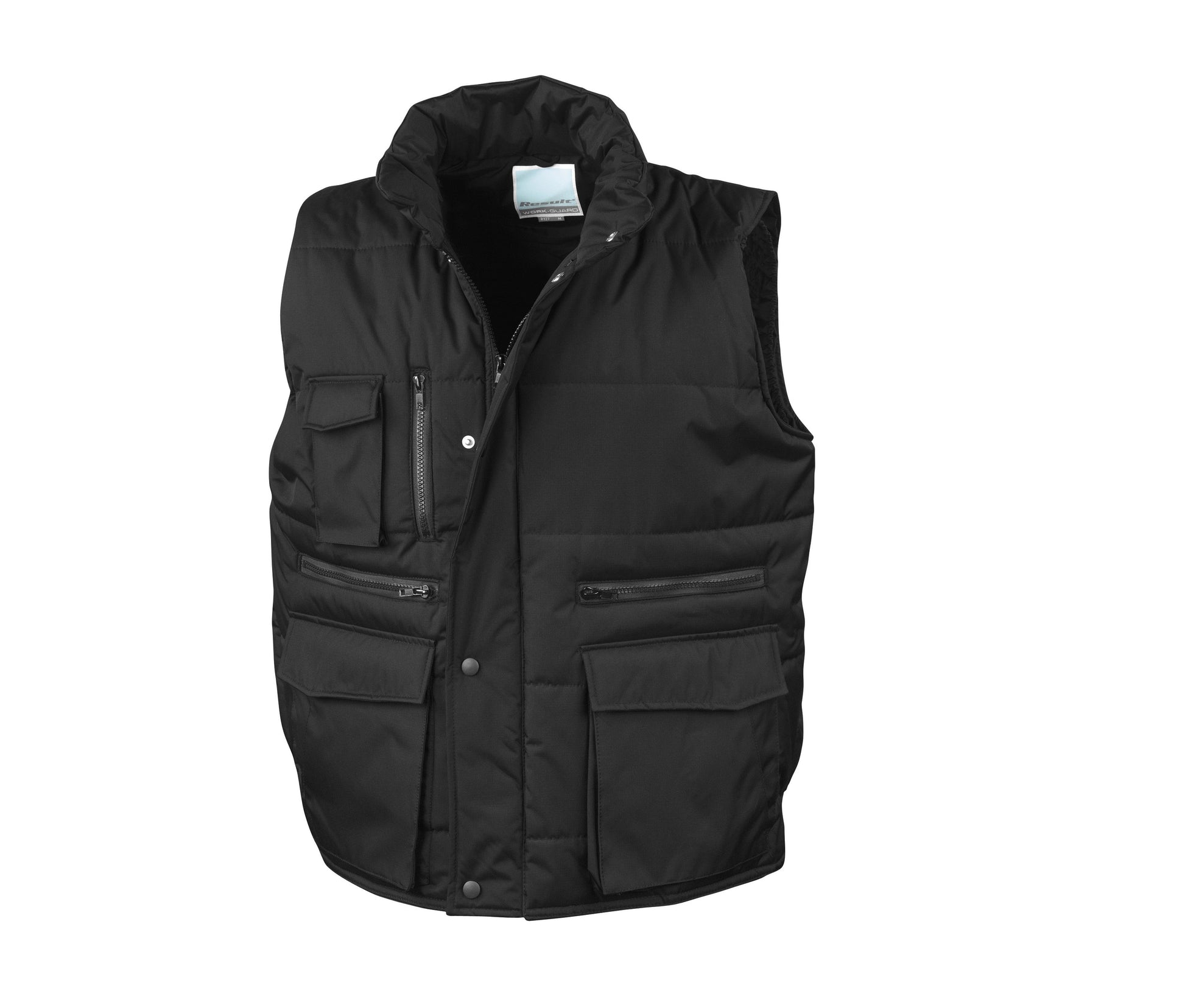 Bodywarmer Multi-Poches Ripstop - Black