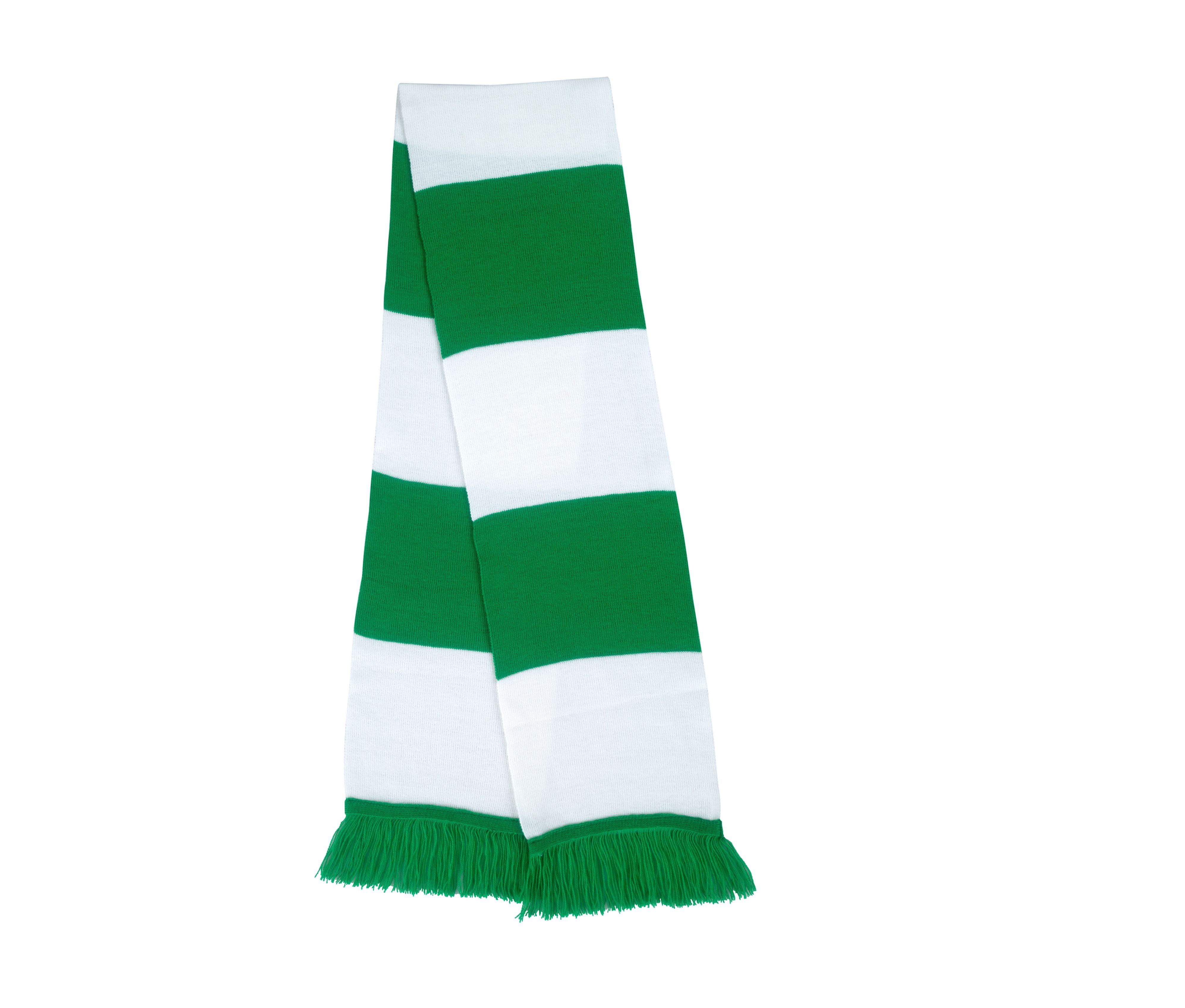 Écharpe - Kelly Green/white