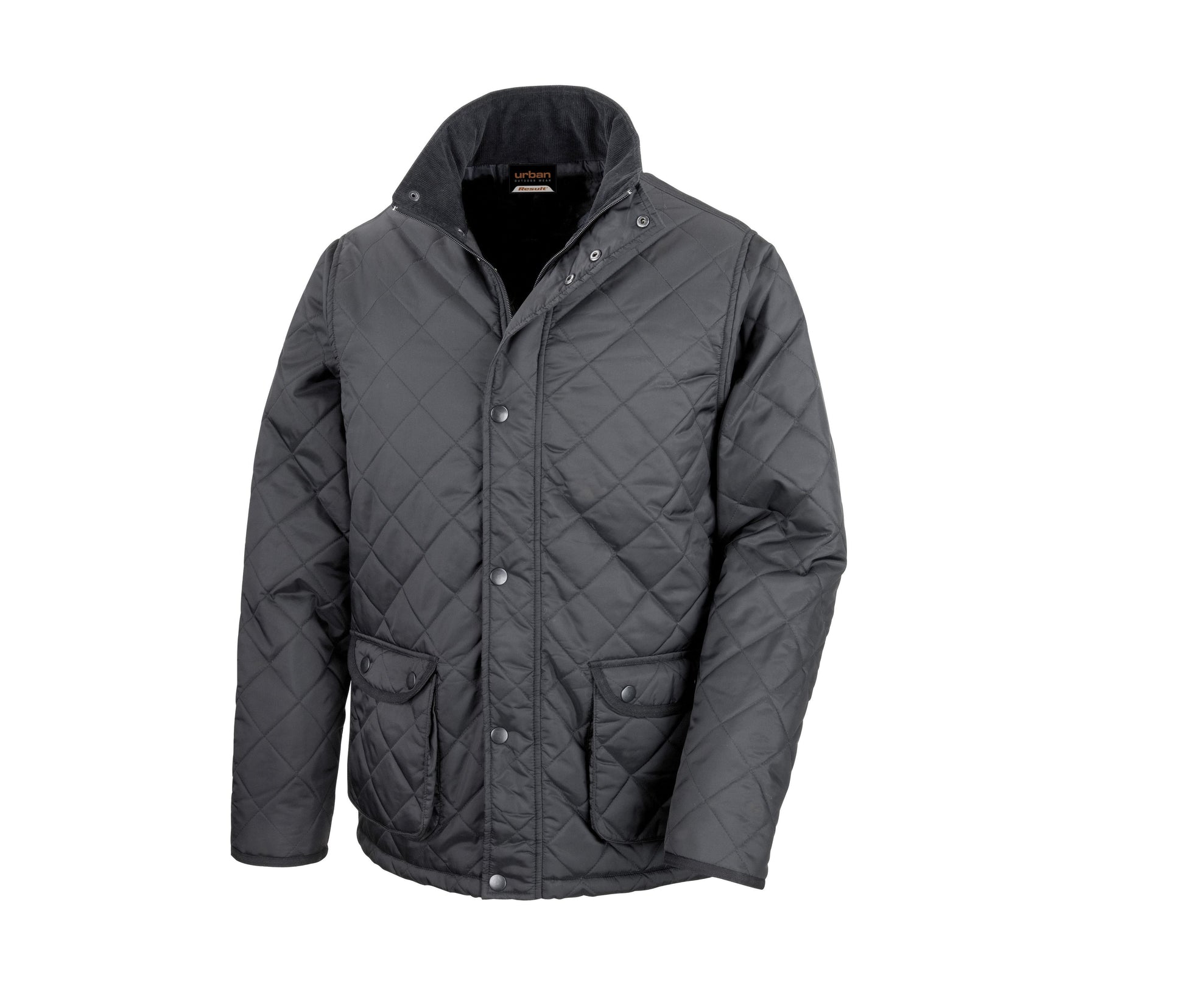 Veste Urbain Style Cavalier - Black