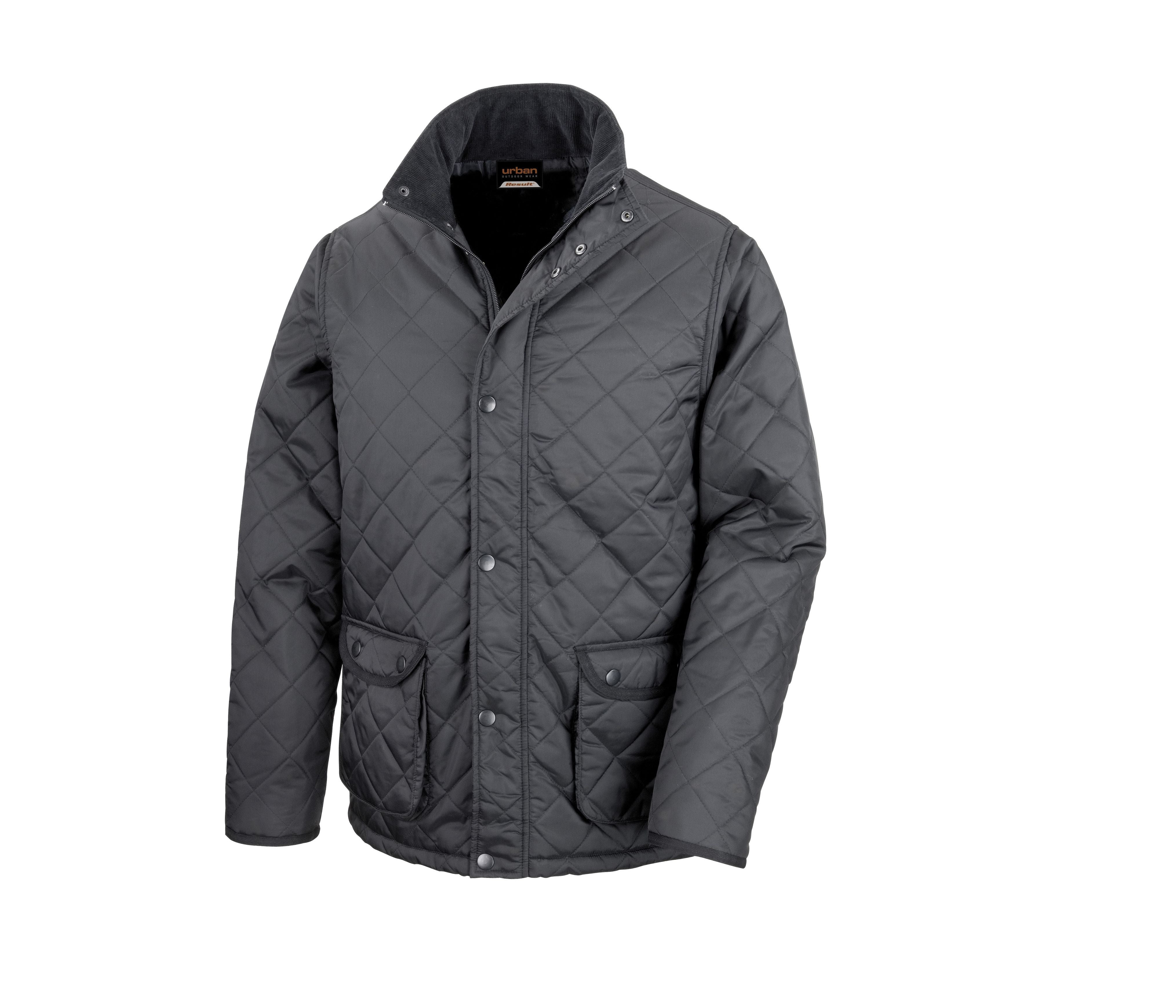 Veste Urbain Style Cavalier - Black