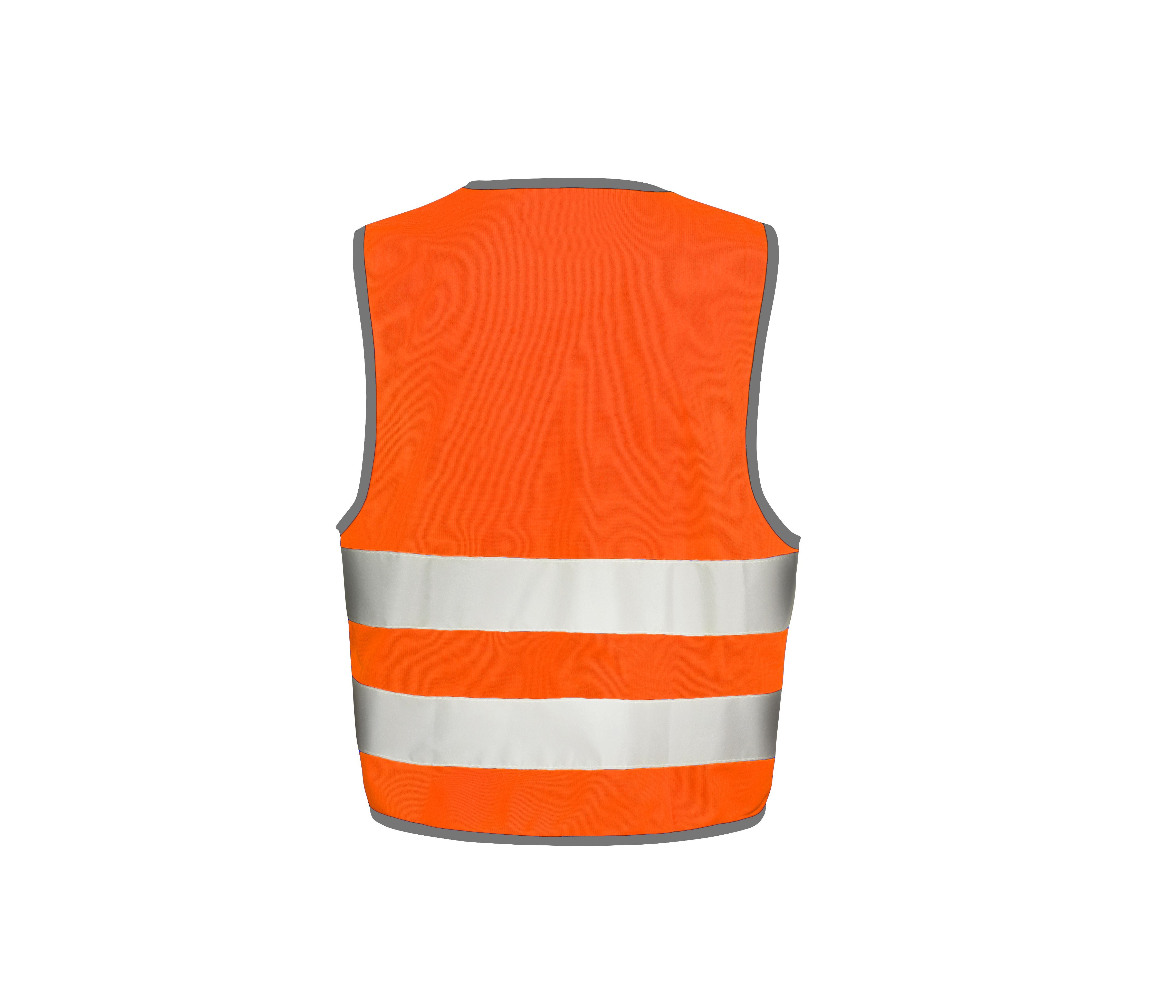 Veste de Sécurité Enfant - Fluorescent Orange