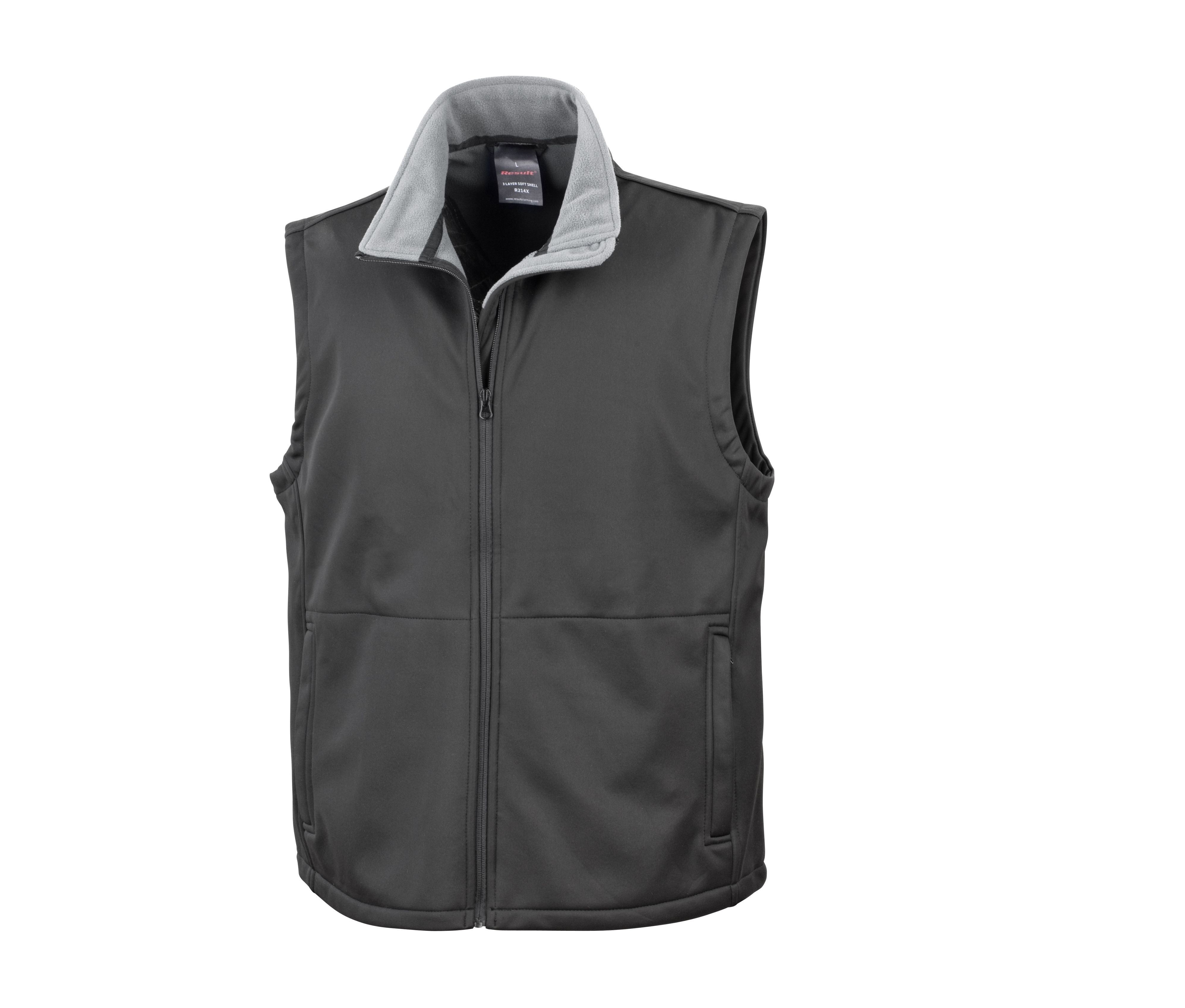 Bodywarmer Softshell Essentiel - Black