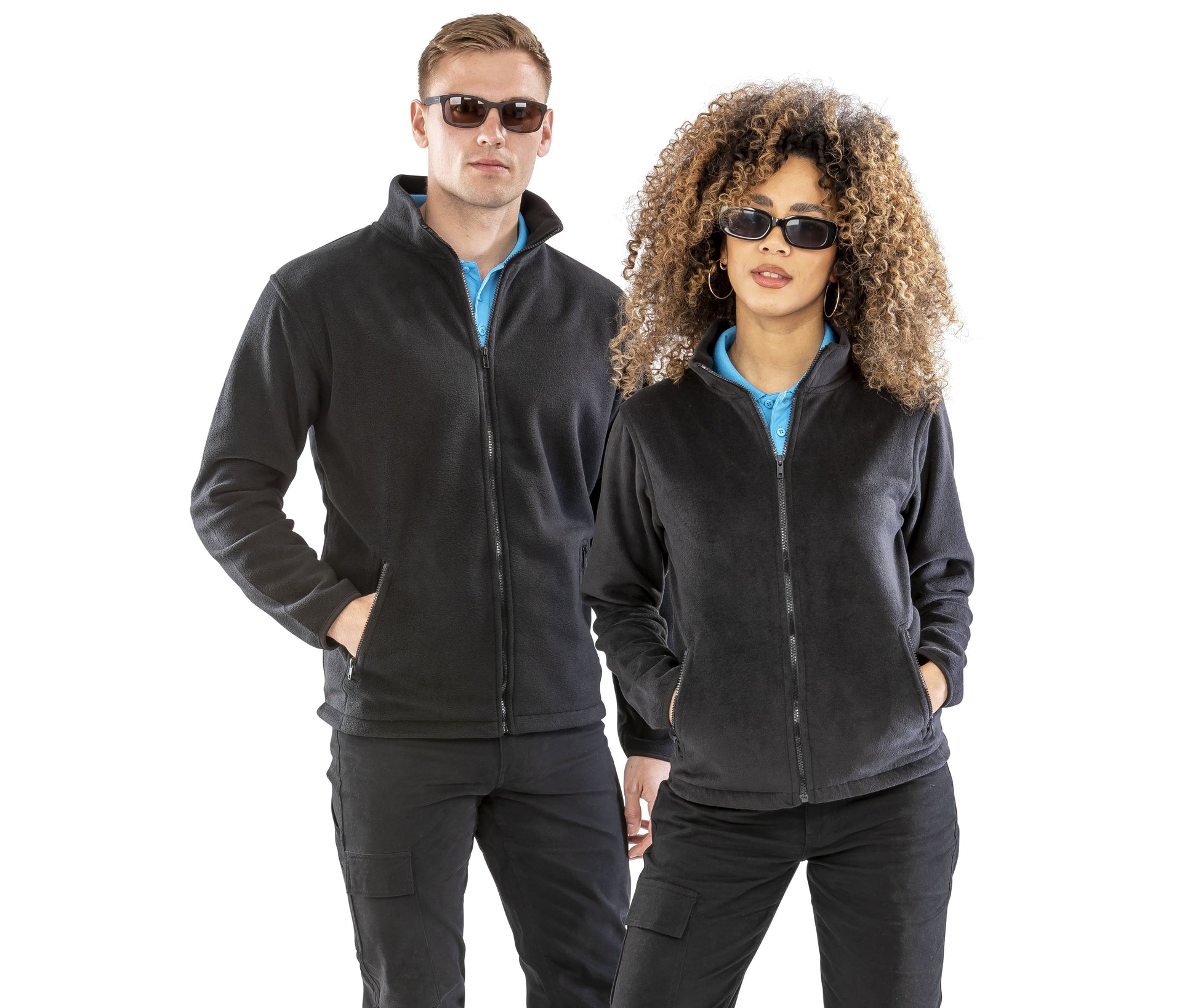Polaire grand zip Essentiel femme