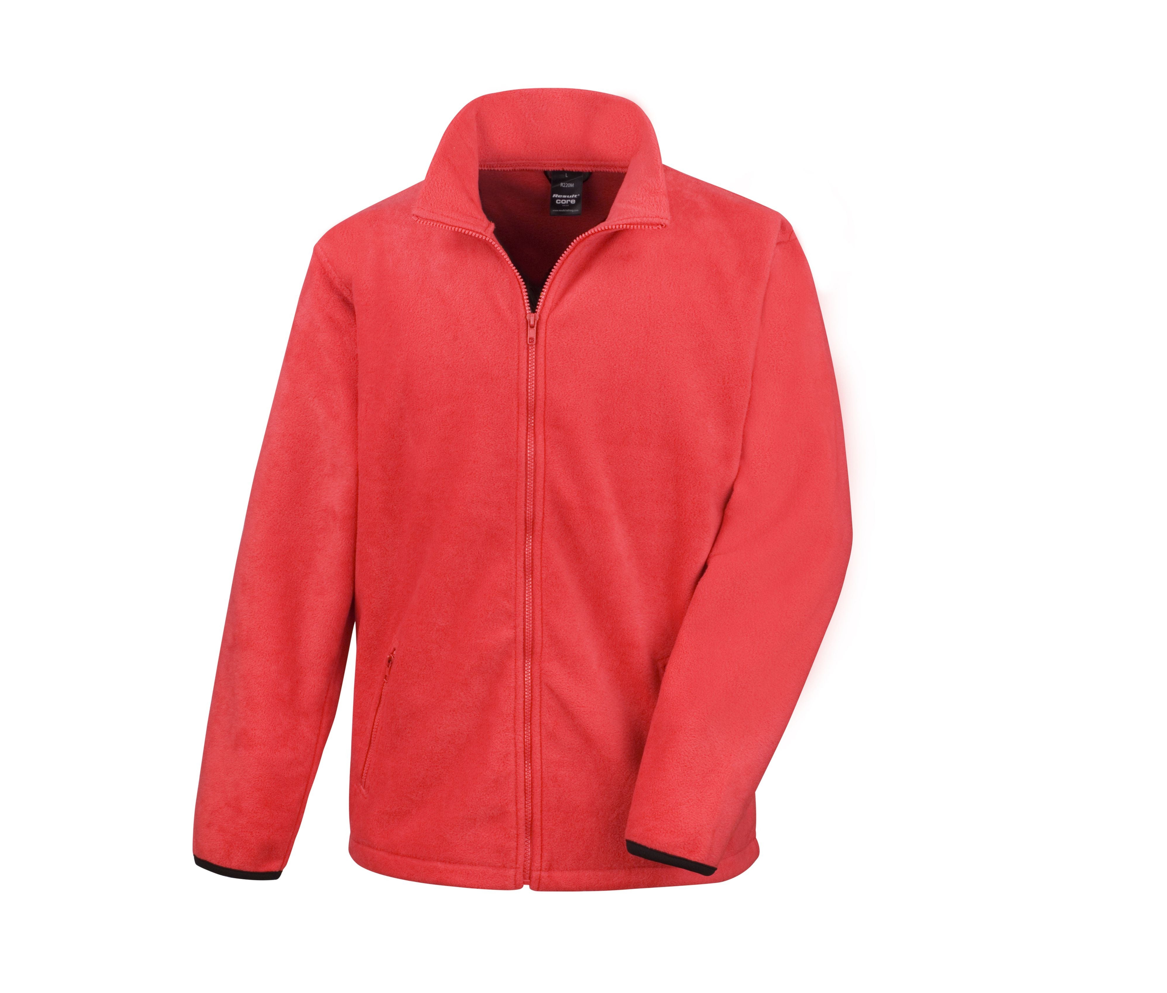 Polaire Grand Zip Essentiel - Red