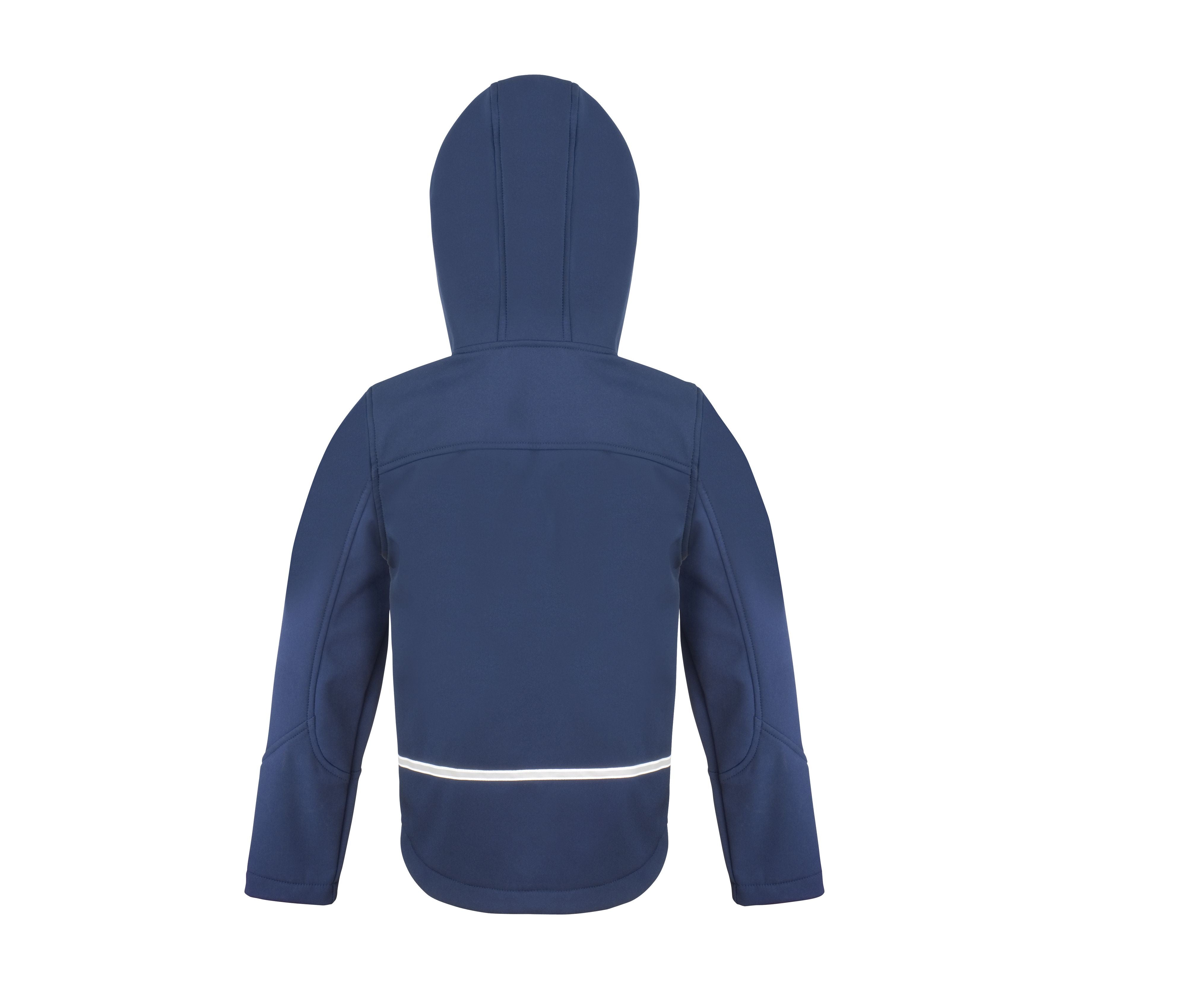 Softshell Capuche Enfant - Navy/royal