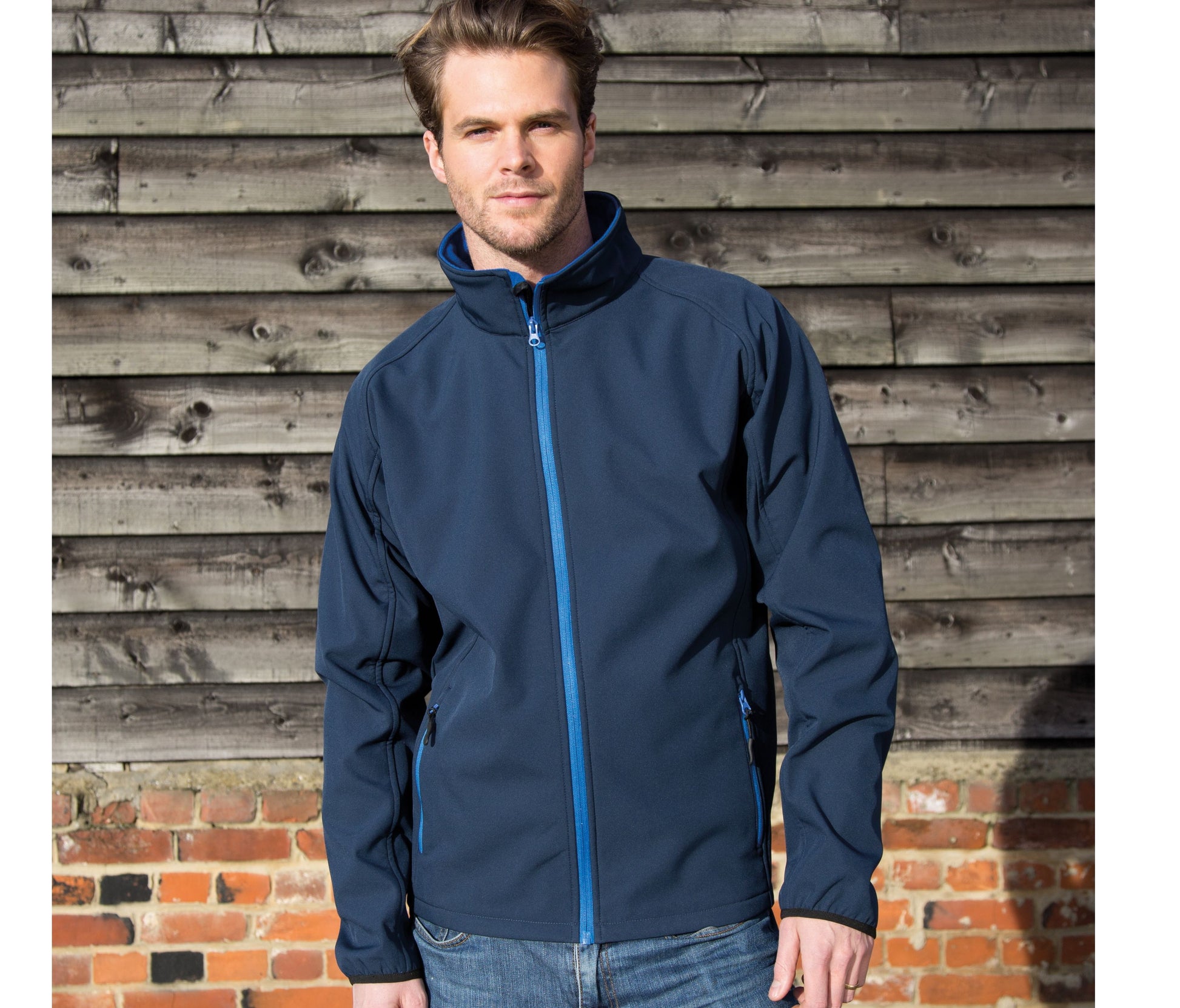 Veste Softshell imprimable homme