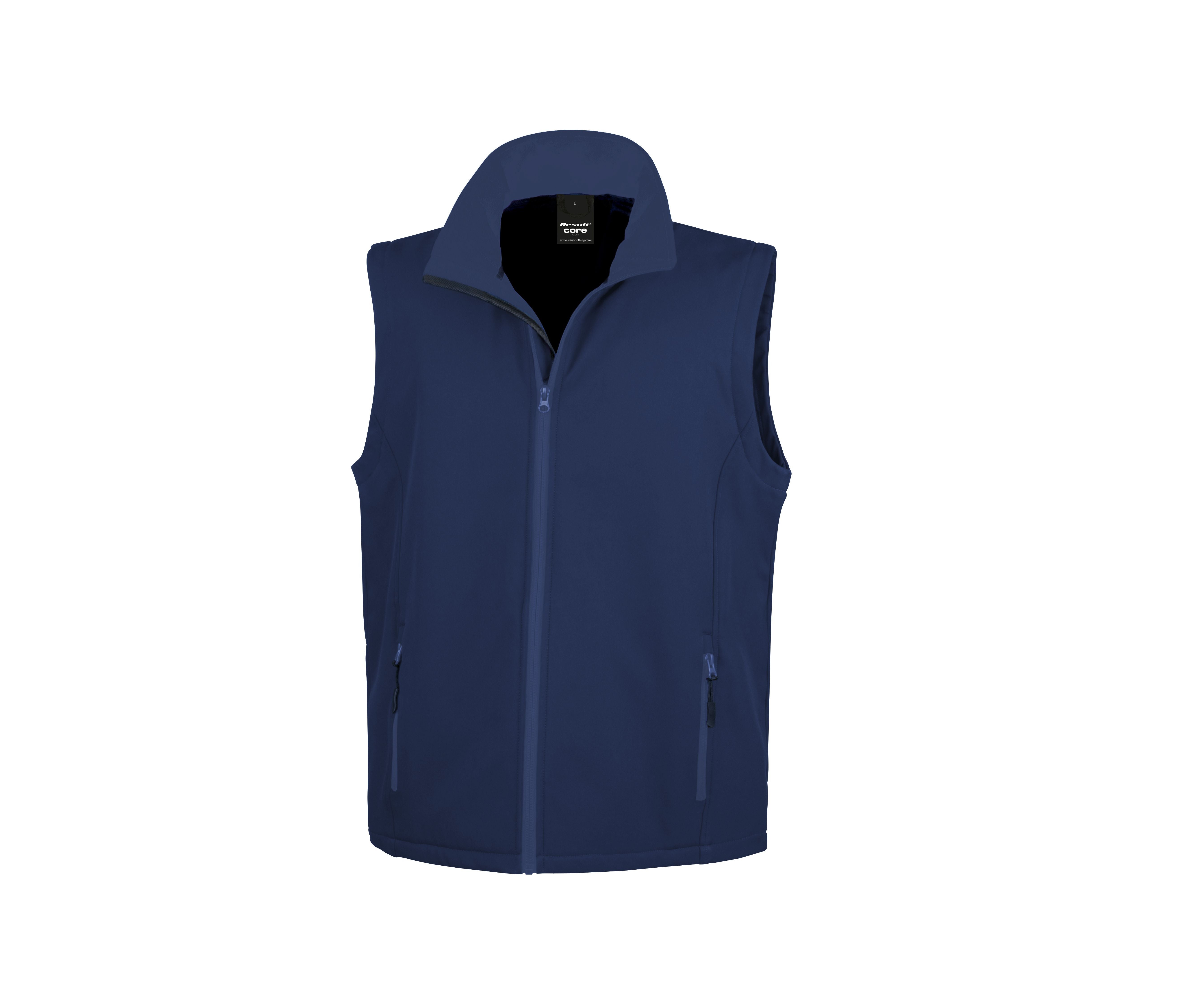 Bodywarmer Softshell Imprimable Homme - Navy / Navy
