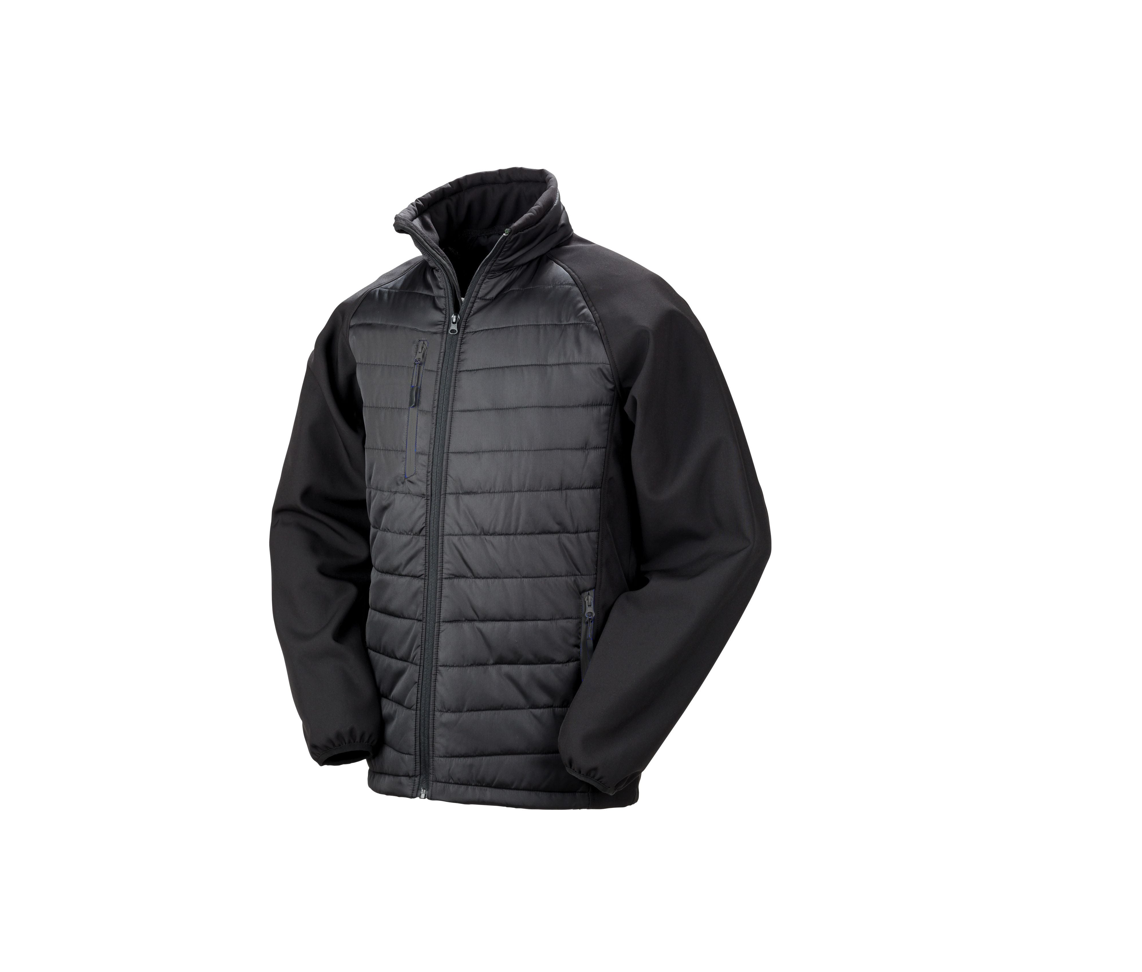 Veste Bi-Matière - Black/black