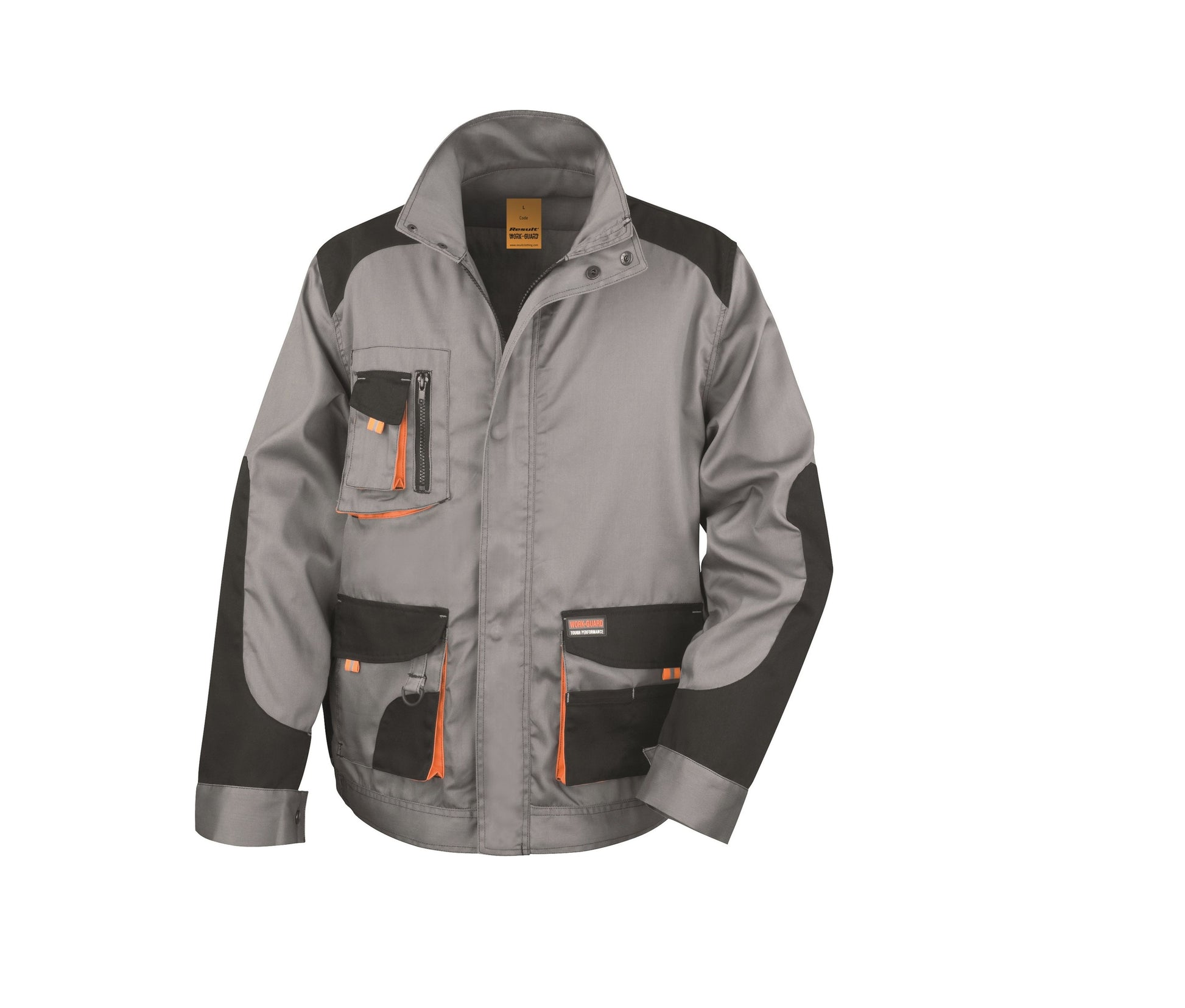 Veste de Travail Lite - Grey/black/orange