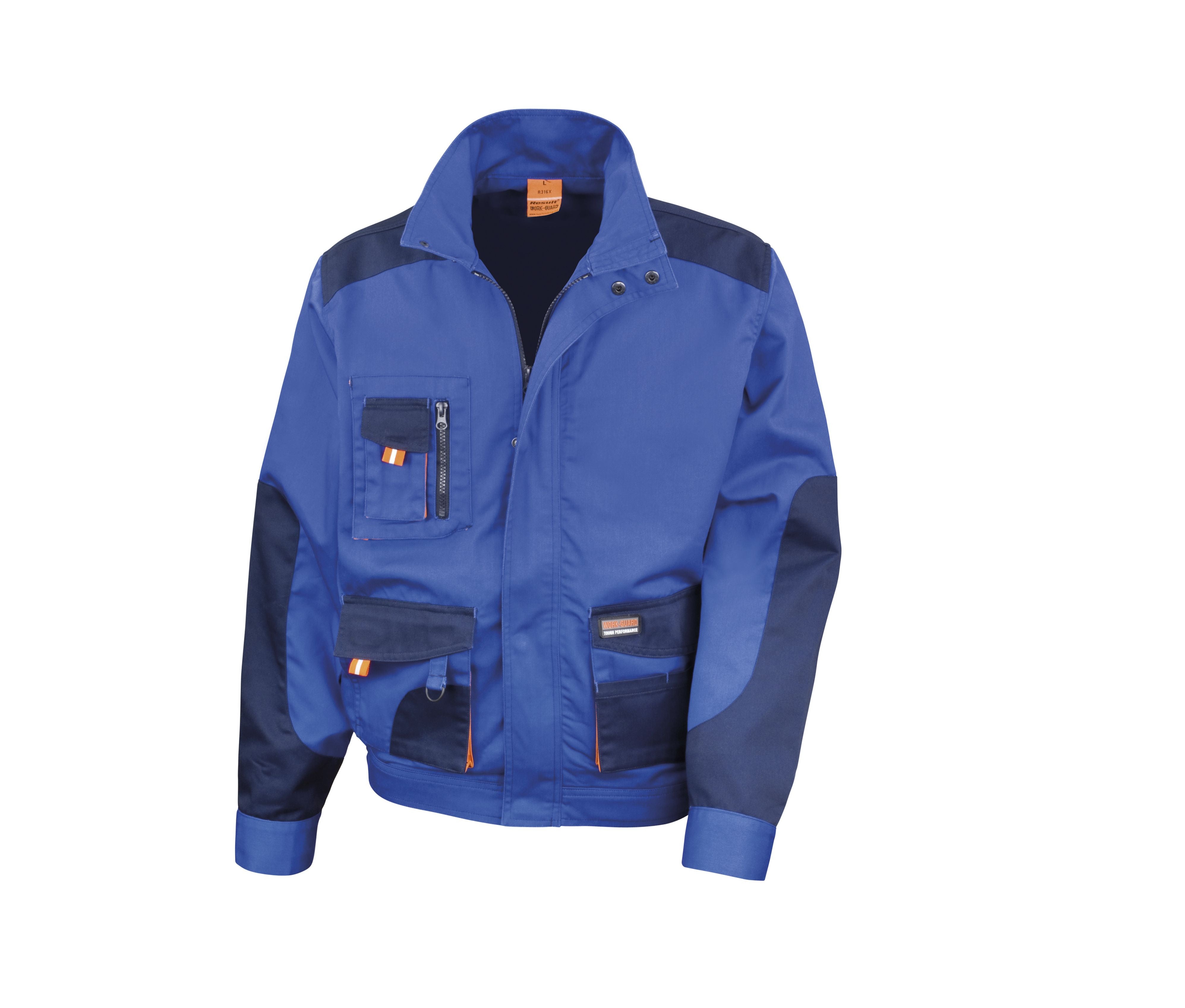 Veste de Travail Lite - Royal/navy/orange