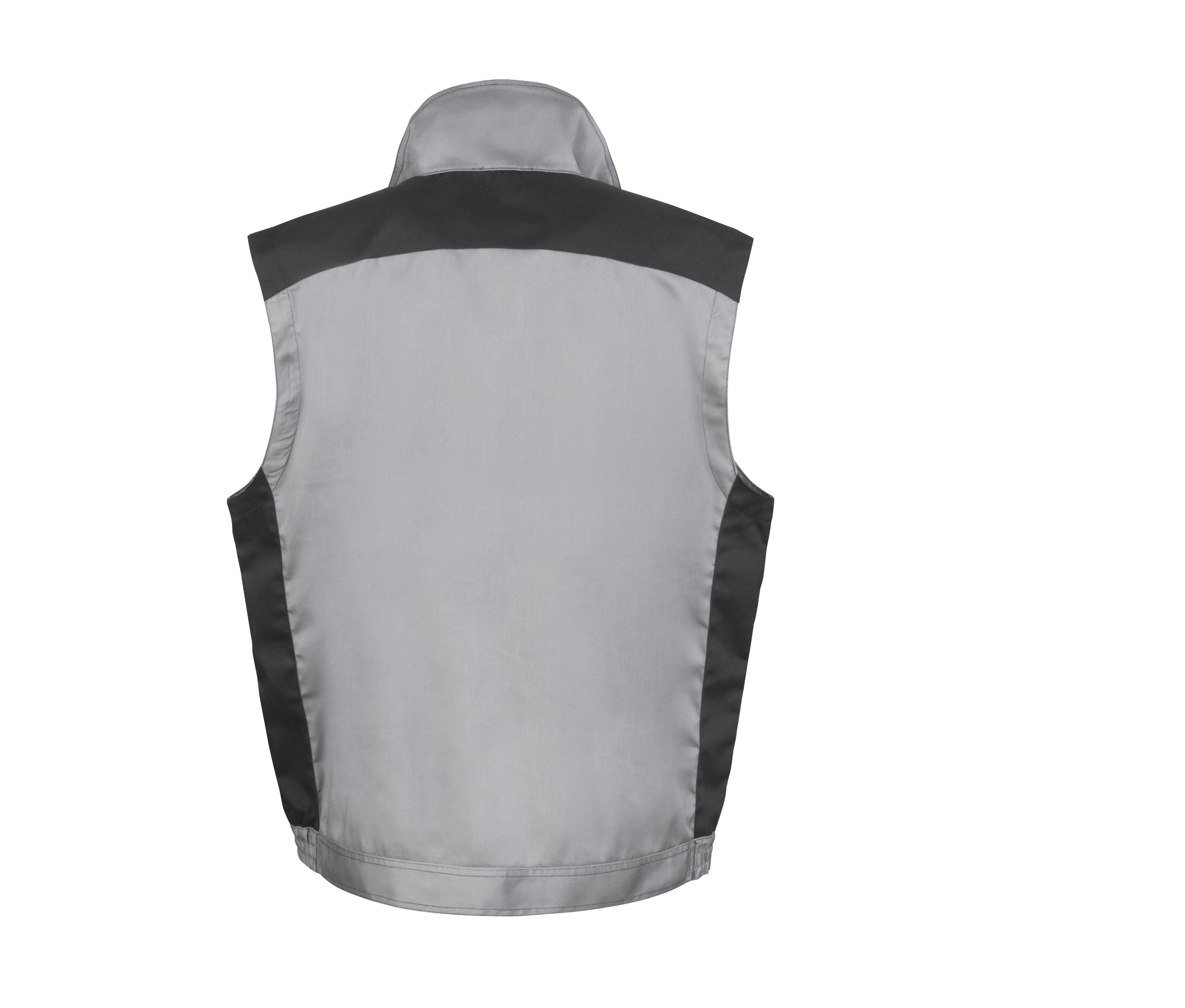 Bodywarmer de Travail Lite - Grey/black/orange